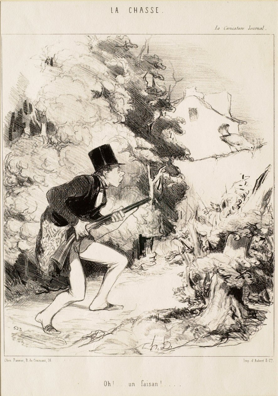 Voi! ... Fasaani! tekijältä Honoré Daumier