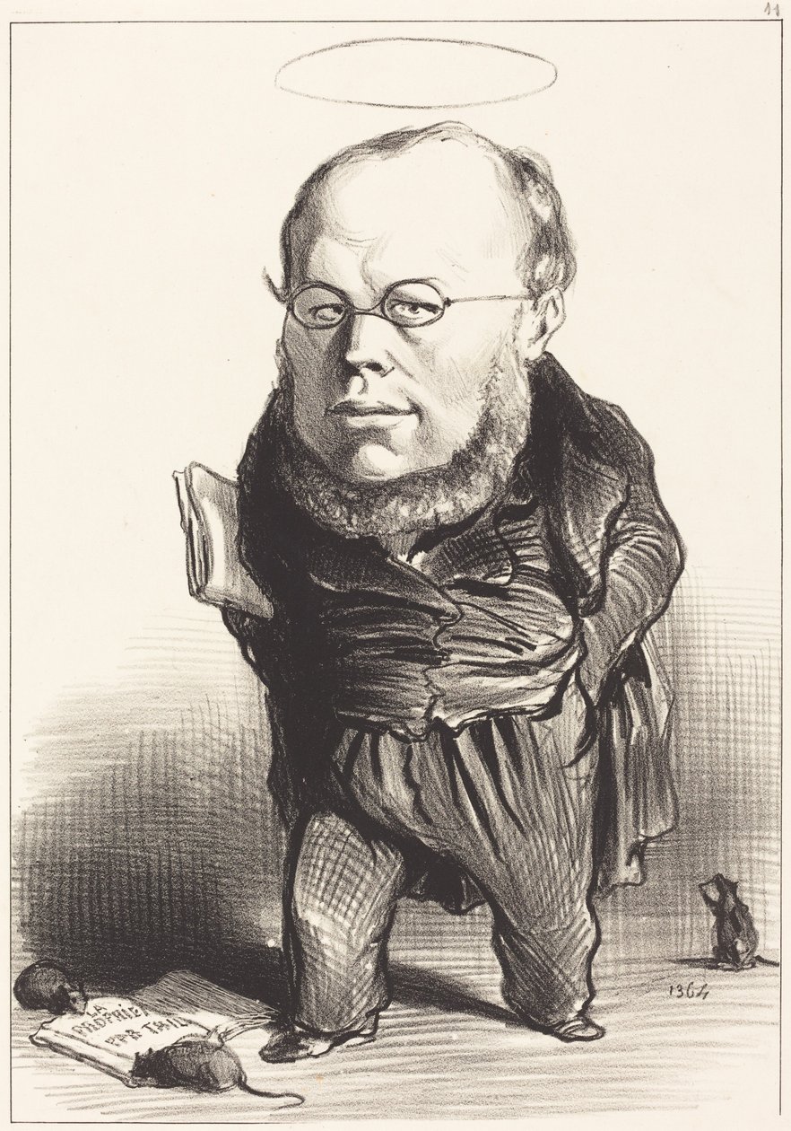 P. J. Proudhon tekijältä Honoré Daumier