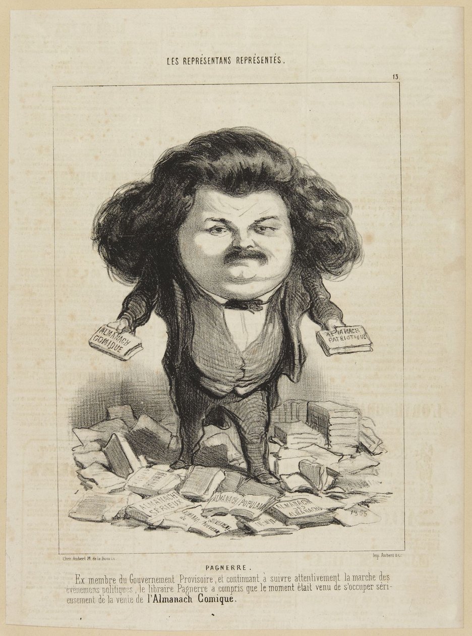 "Pagnerre" tekijältä Honoré Daumier
