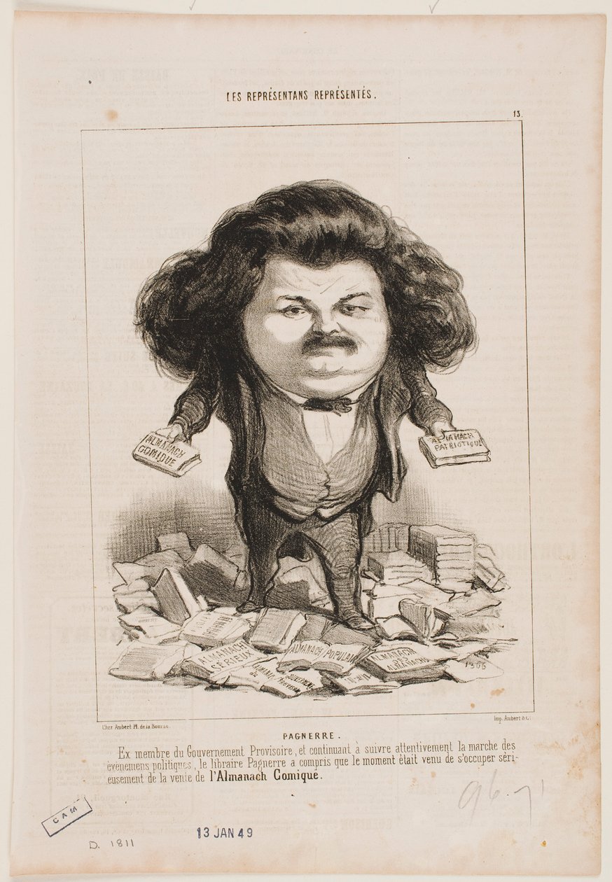 Pagnerre tekijältä Honoré Daumier