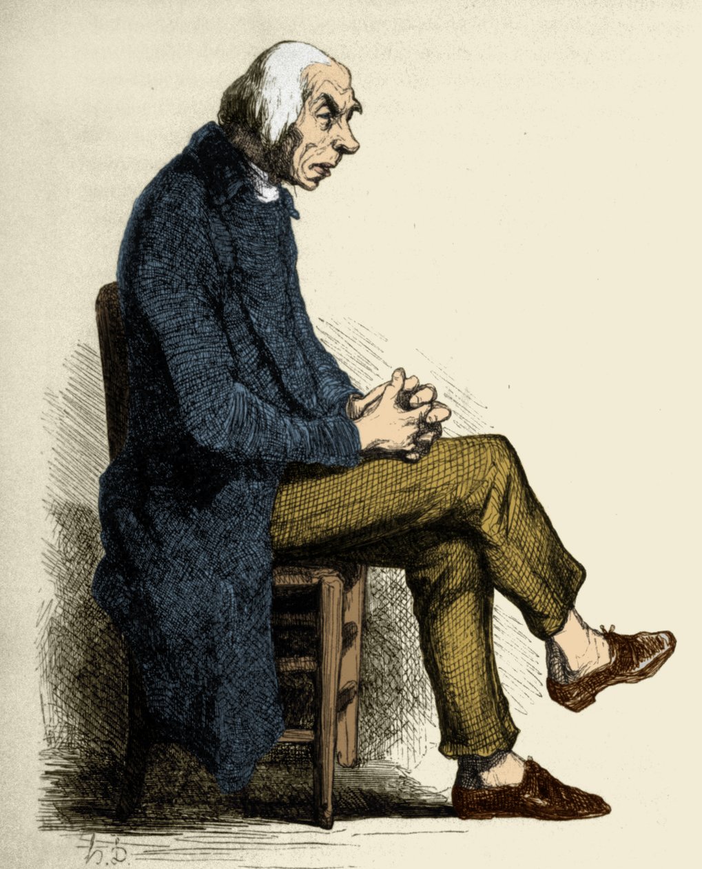 Pere Goriot tekijältä Honoré Daumier