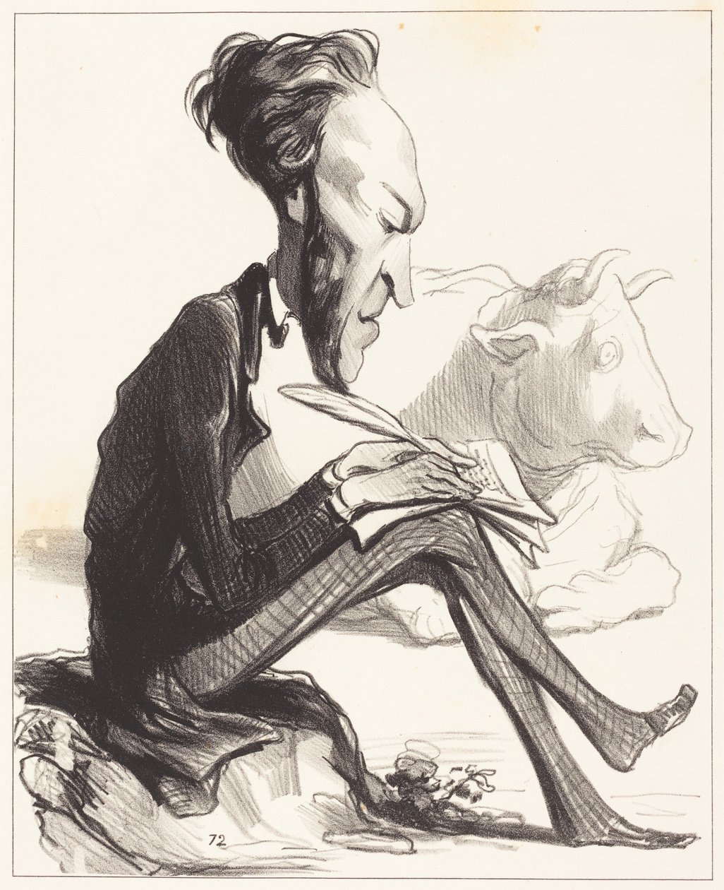 Ph. Auguste Demesmay tekijältä Honoré Daumier