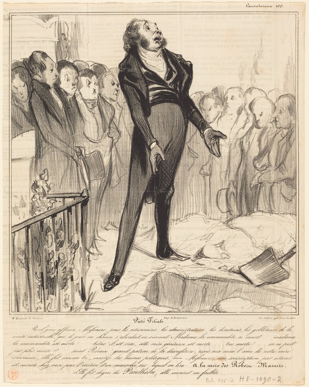 Lapsen kunnioitus tekijältä Honoré Daumier