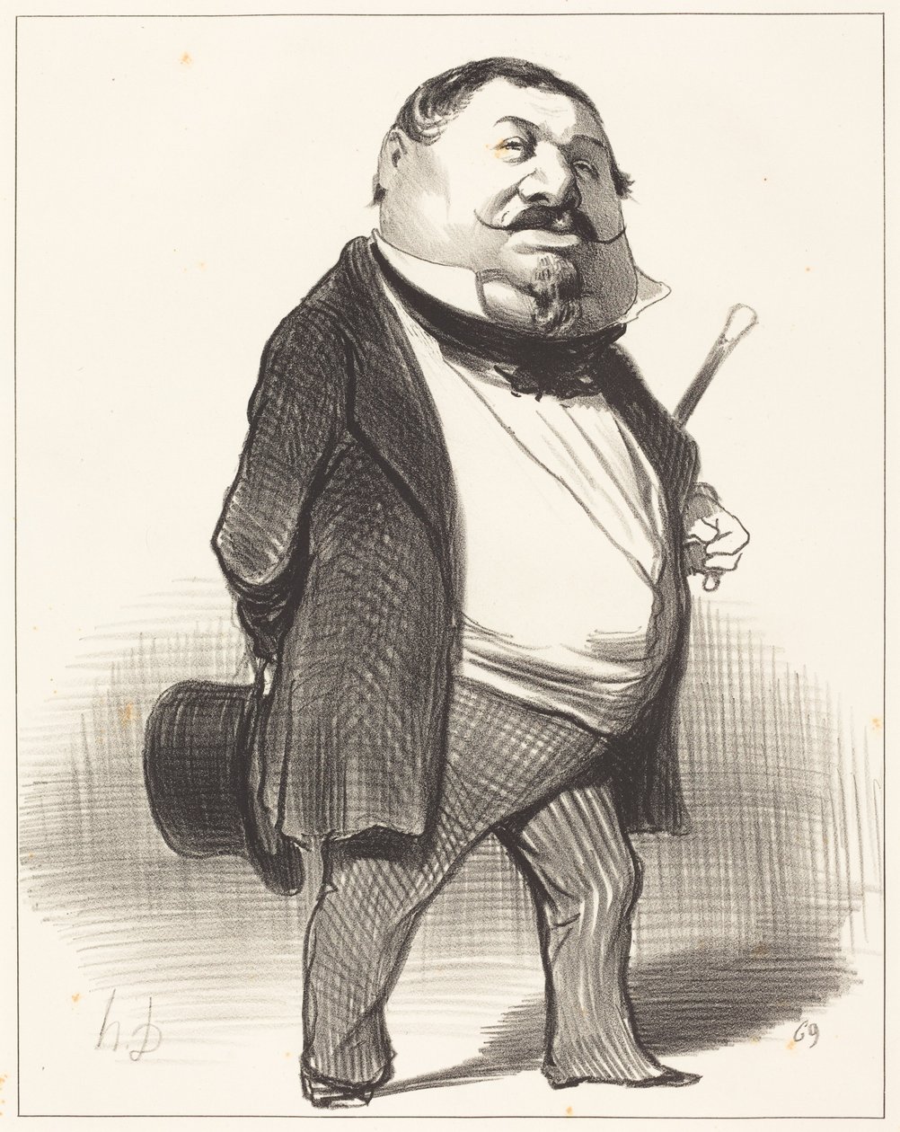 Prinssi Lucien Murat tekijältä Honoré Daumier