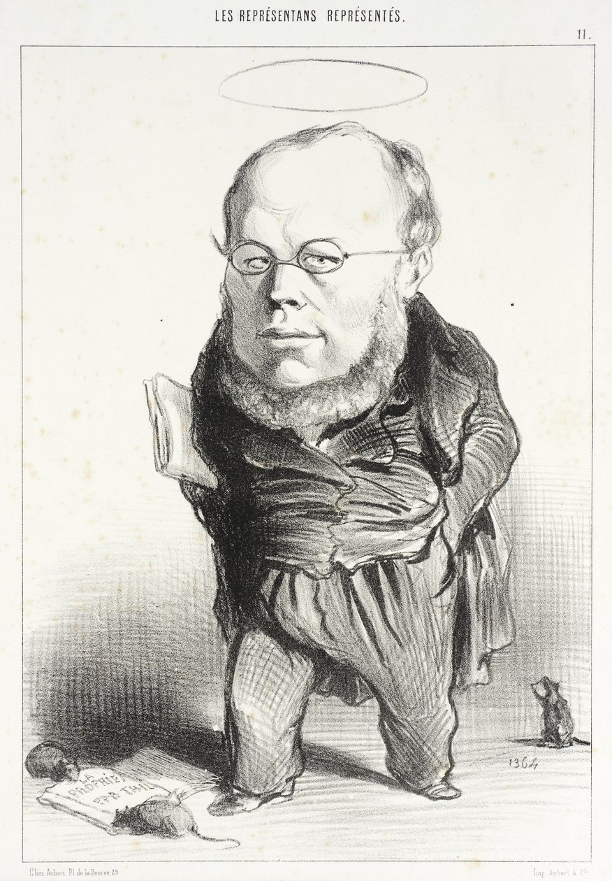 Proudhon tekijältä Honoré Daumier