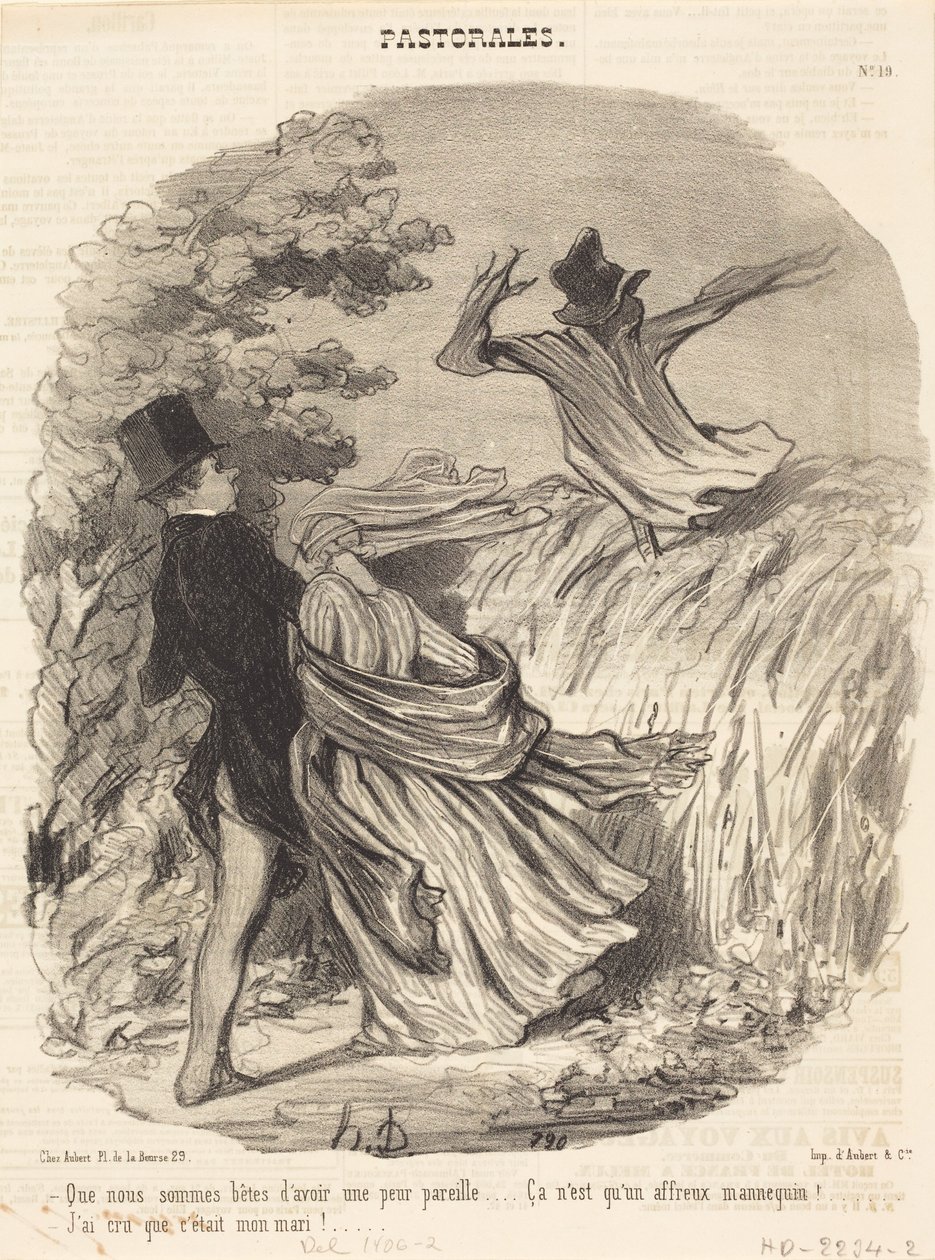 Kuinka typerää meiltä onkaan, että pelkäämme noin... tekijältä Honoré Daumier