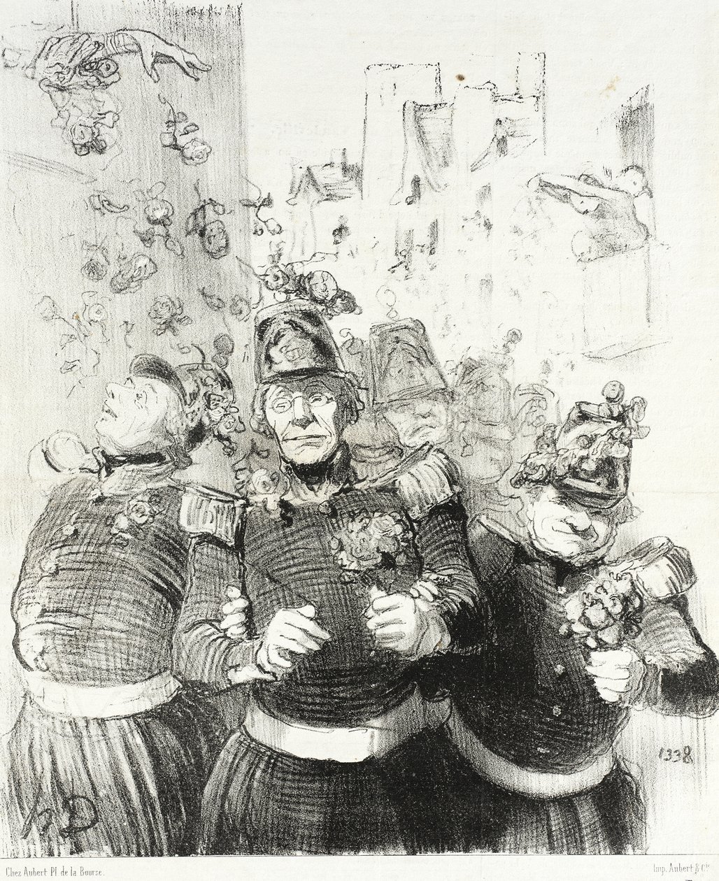 Rifolard on ihastuneempi kuin koskaan... tekijältä Honoré Daumier