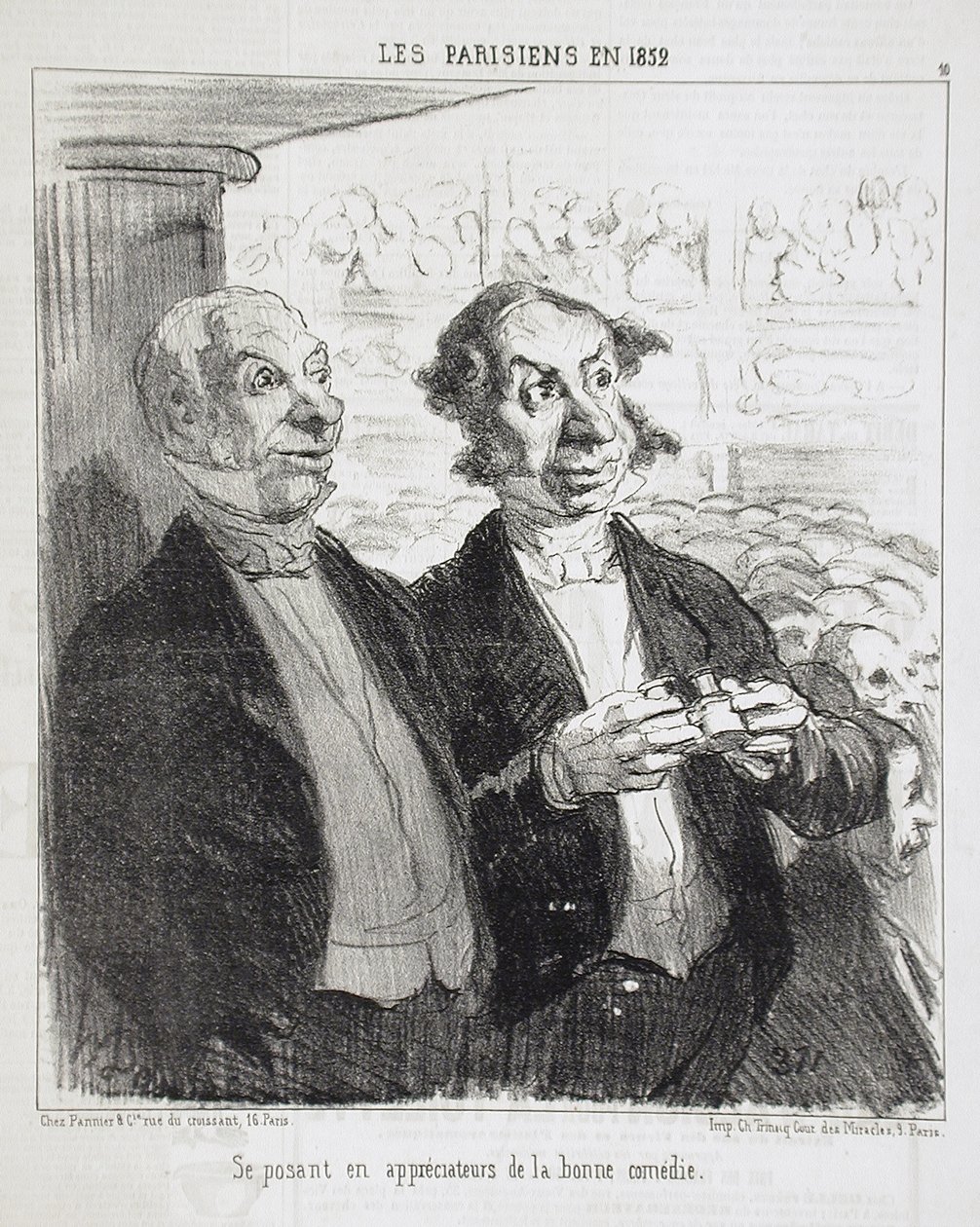 Esiintyen asiantuntijoina... tekijältä Honoré Daumier