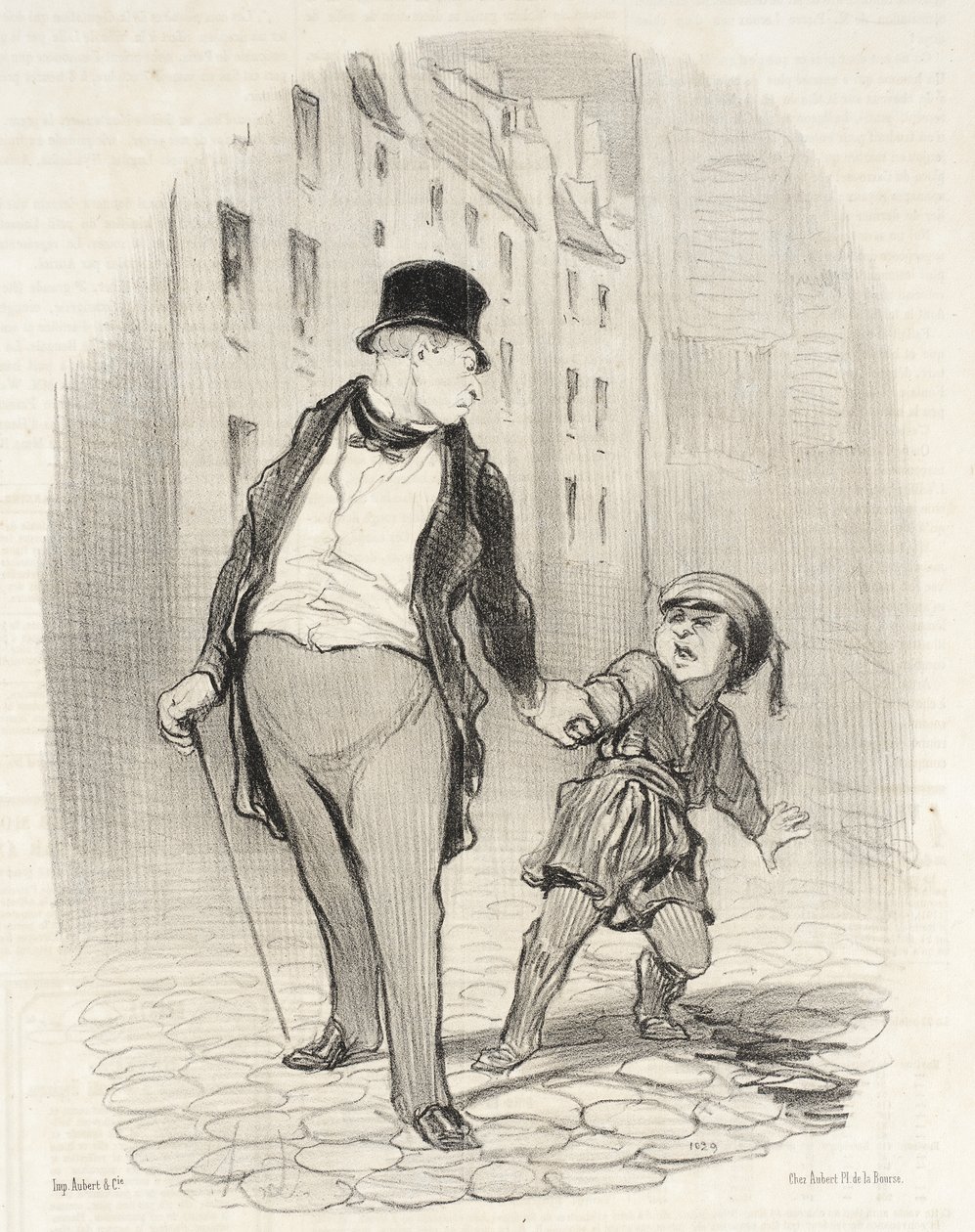 Jos et tule kouluun tuon nopeammin tekijältä Honoré Daumier