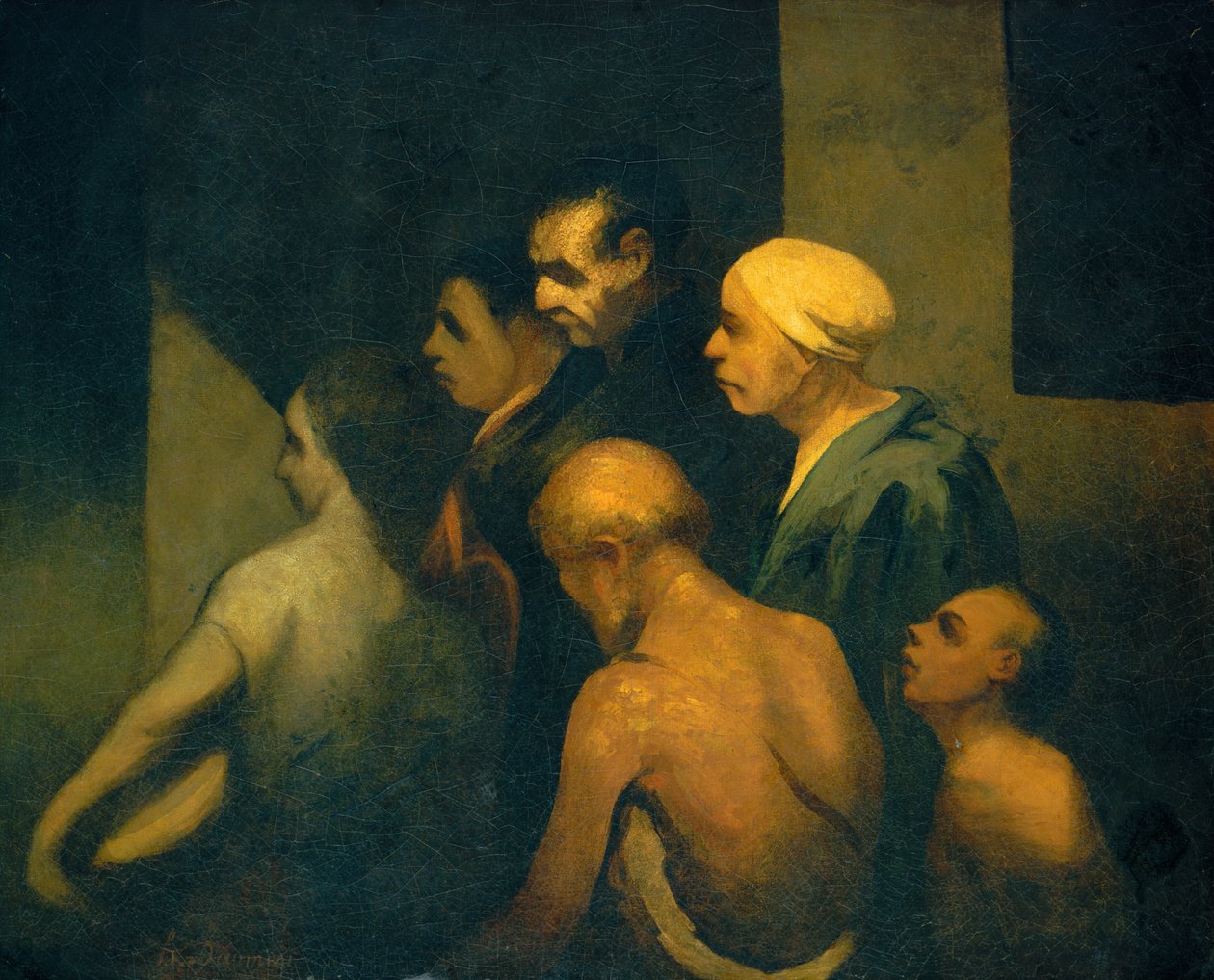 Kerjäläiset tekijältä Honoré Daumier
