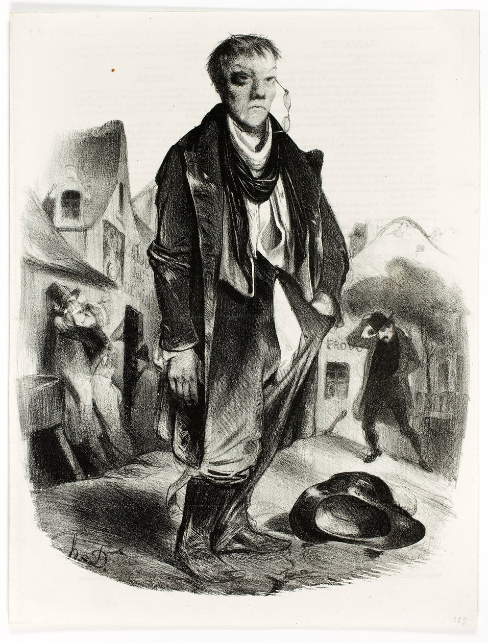 Juoppo tekijältä Honoré Daumier