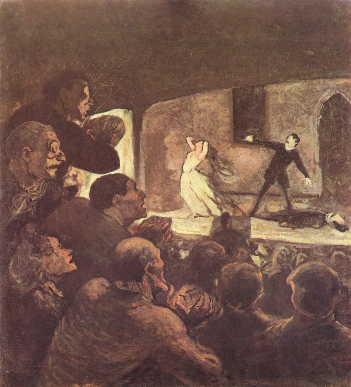 Melodraama tekijältä Honoré Daumier