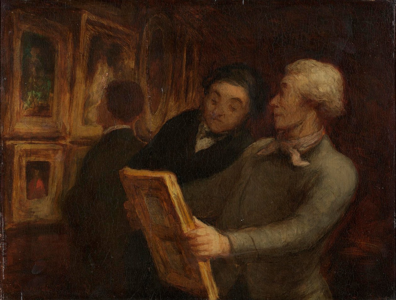 Maalauksen ystävät tekijältä Honoré Daumier