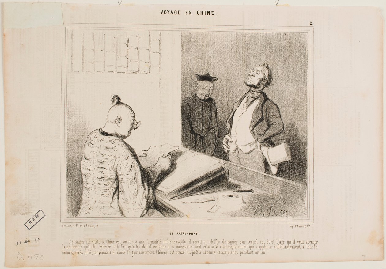 Passi tekijältä Honoré Daumier