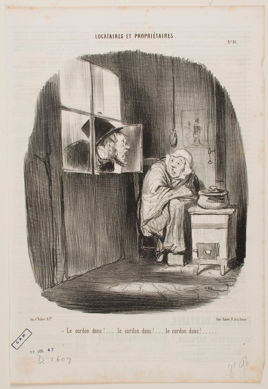 Siis naru sitten!... tekijältä Honoré Daumier