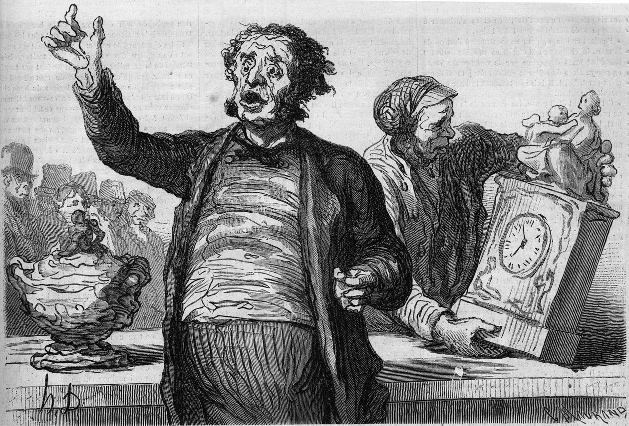 Kukat tekijältä Honoré Daumier