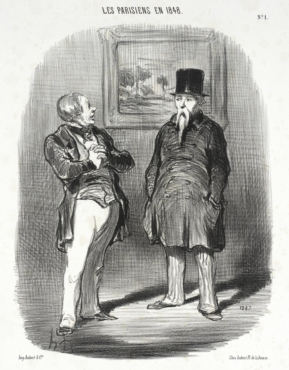 Kas vain... En tunnistanut sinua... tekijältä Honoré Daumier