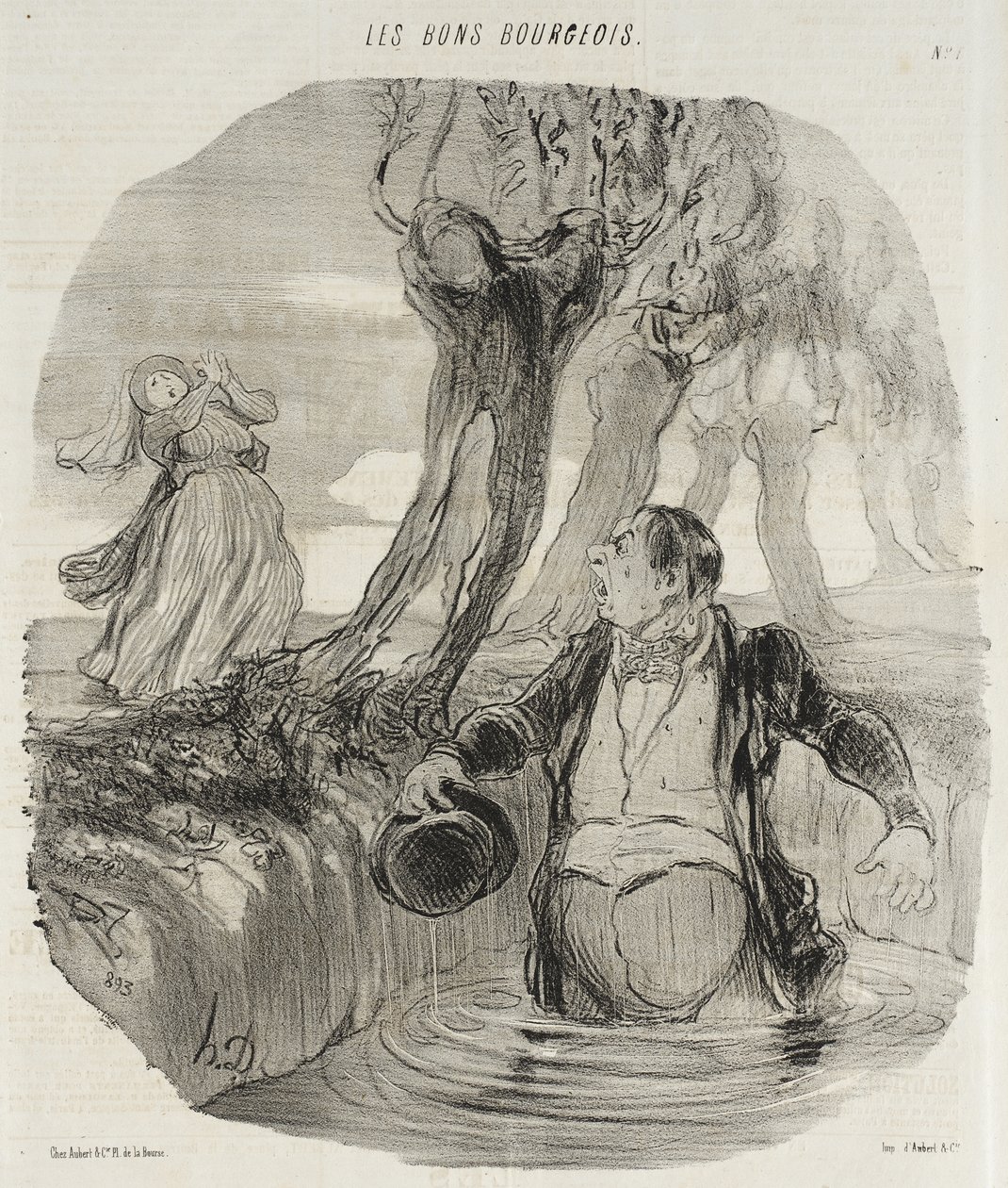 Katso, Dorothée... mihin tämä on minut johtanut... tekijältä Honoré Daumier