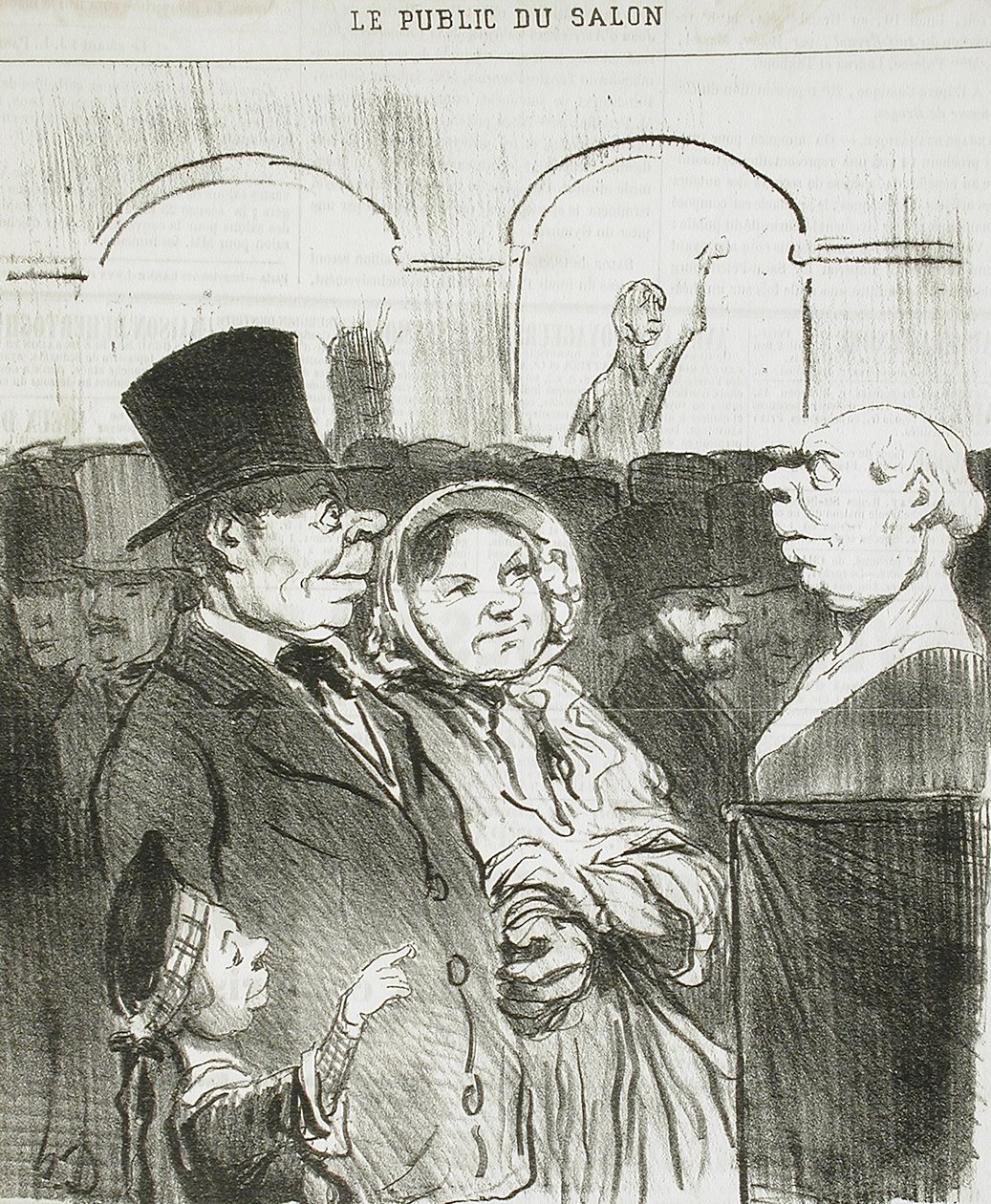 Tässä se on, isä, sinähän sitä halusit!... tekijältä Honoré Daumier