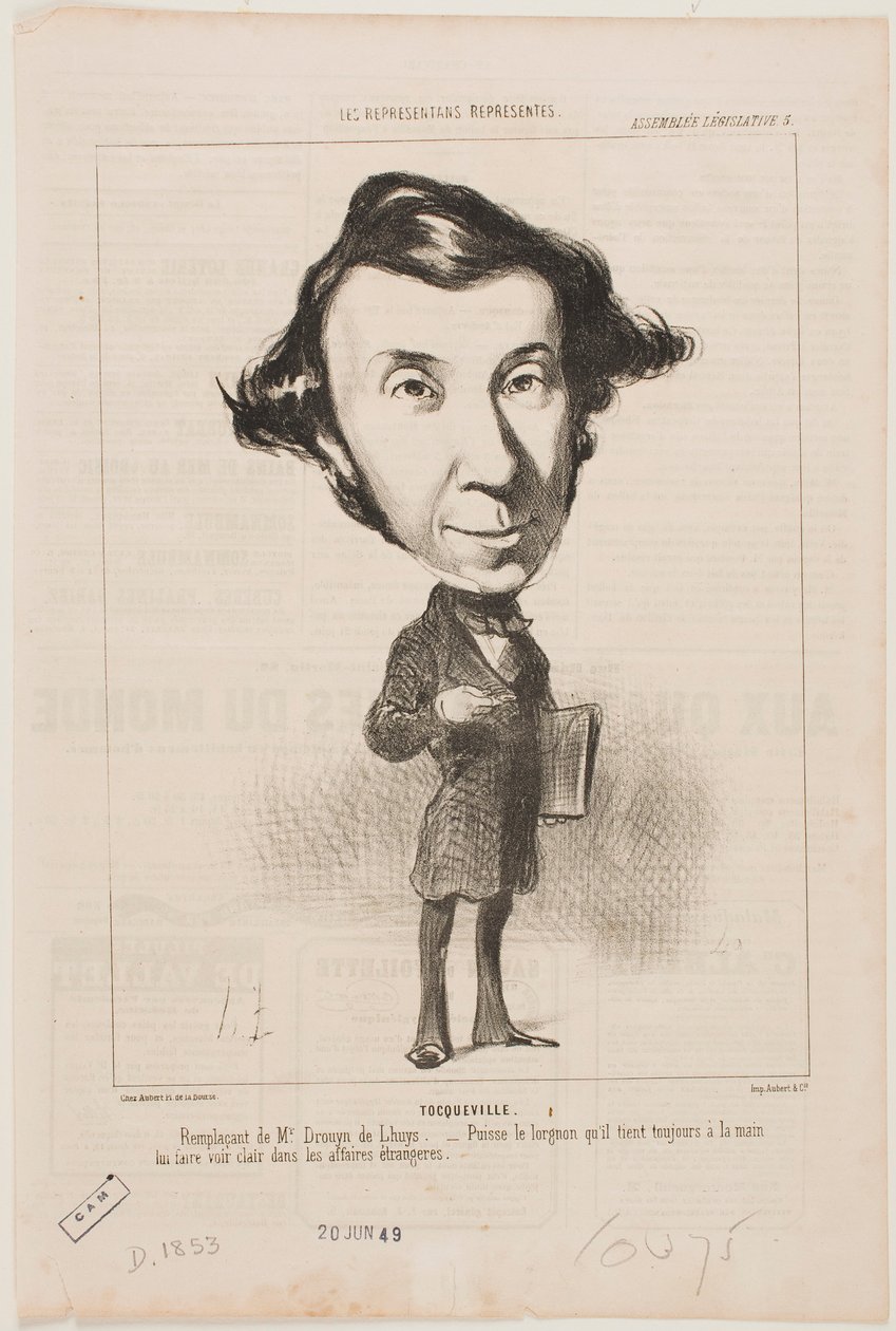 Tocqueville tekijältä Honoré Daumier