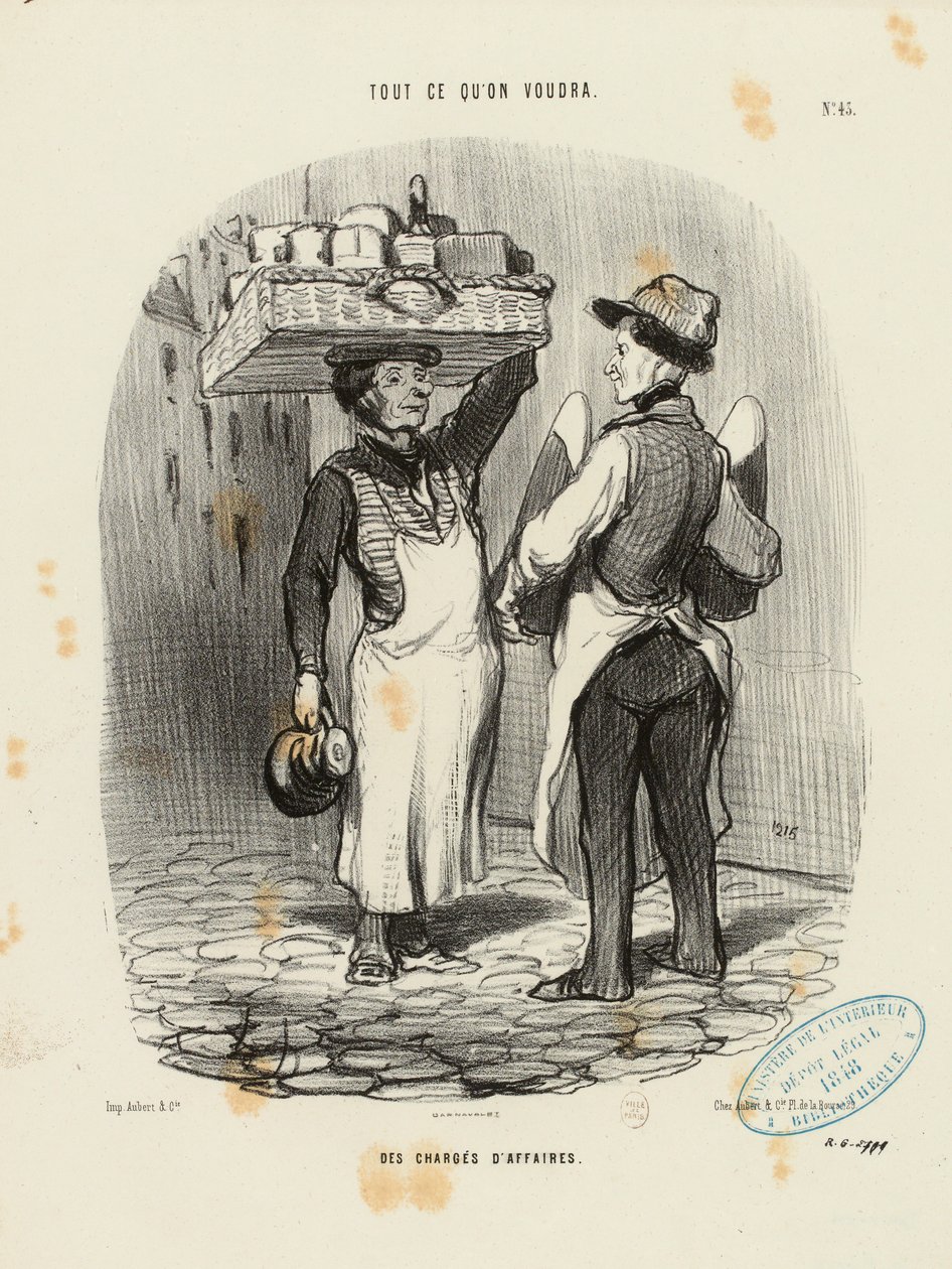 Mitä ikinä halutaan nro 43: Liiketoiminnan kulut tekijältä Honoré Daumier