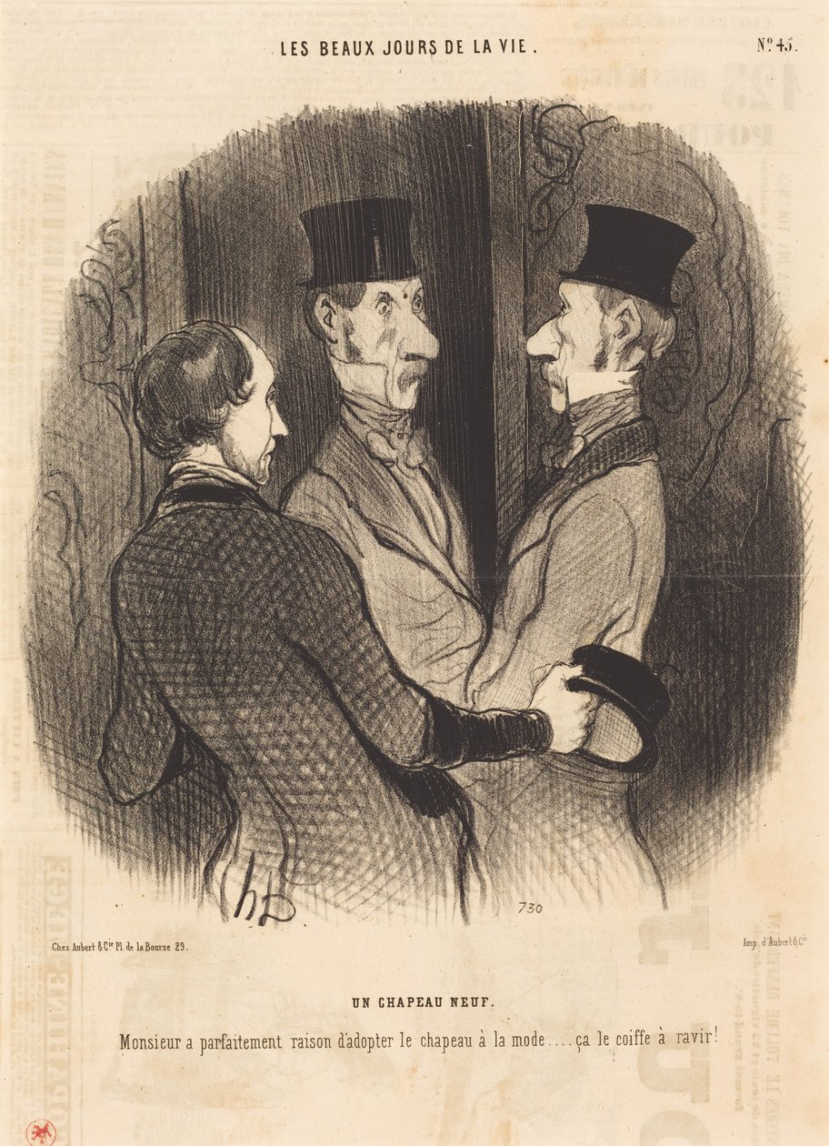 Uusi hattu tekijältä Honoré Daumier