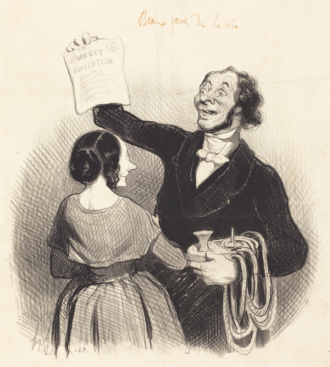 Yksi hieno mies lisää tekijältä Honoré Daumier