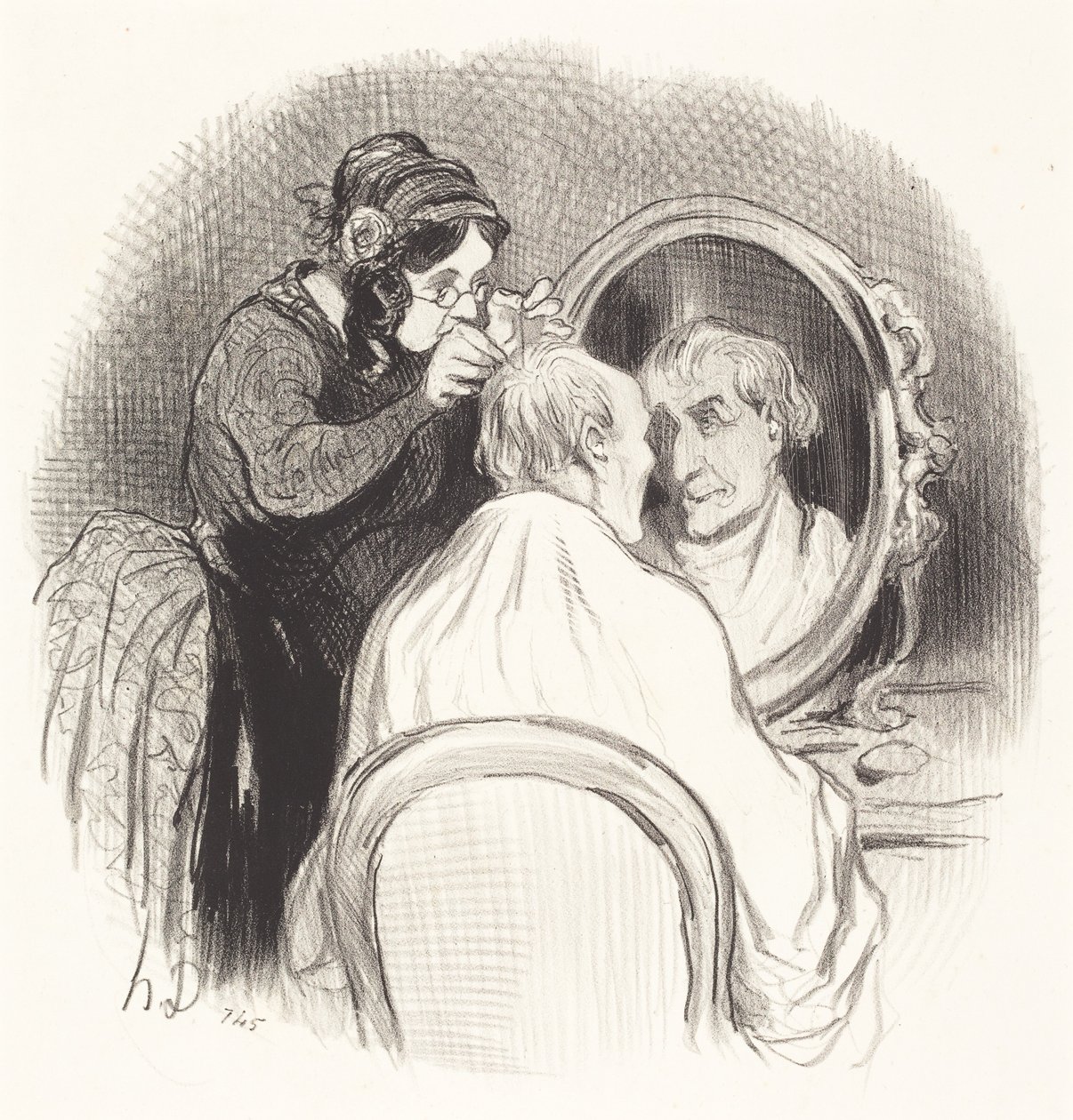Liian nuori herrasmies tekijältä Honoré Daumier