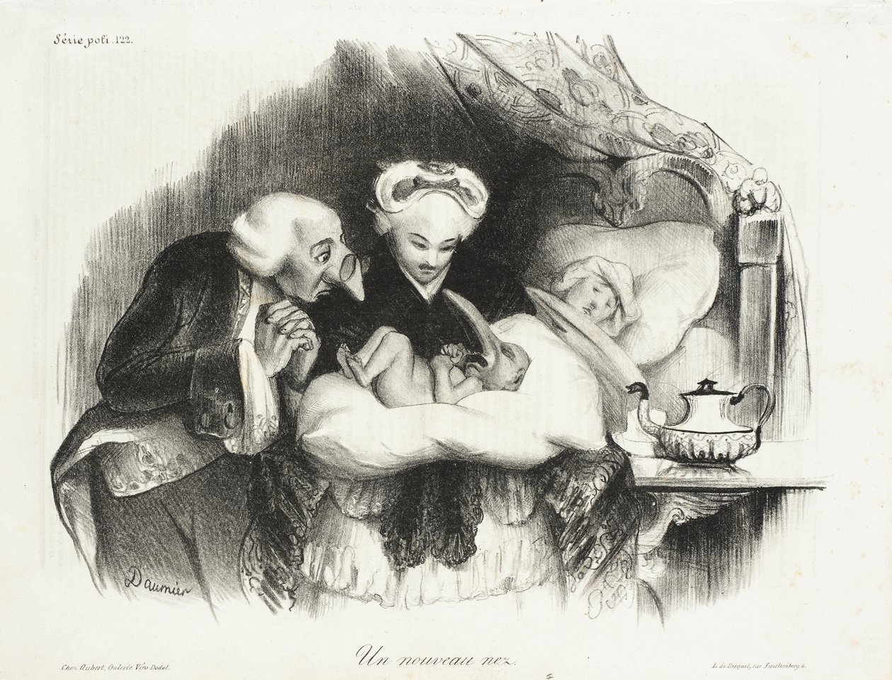 Uusi nenä tekijältä Honoré Daumier