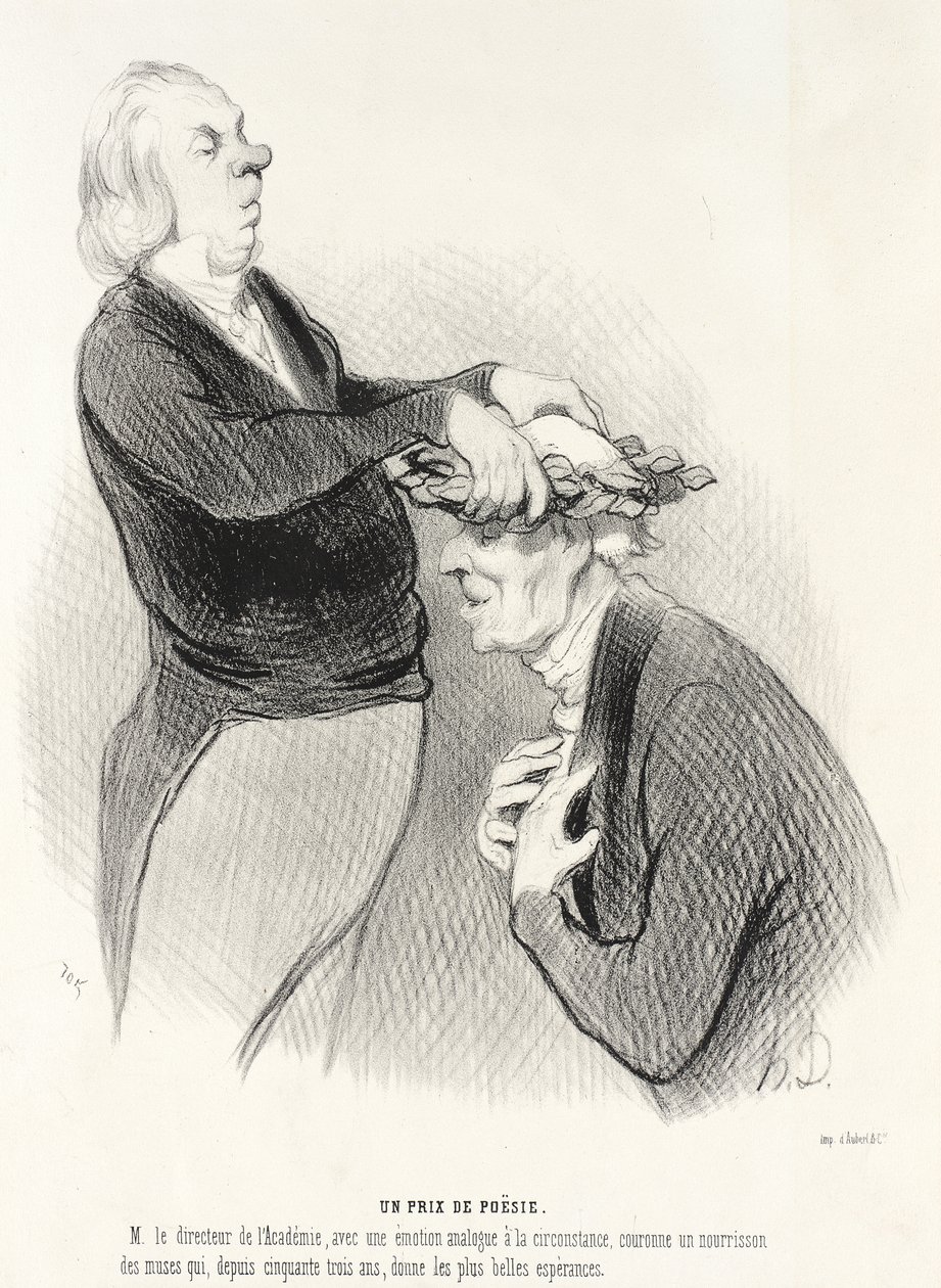 Runouspalkinto tekijältä Honoré Daumier
