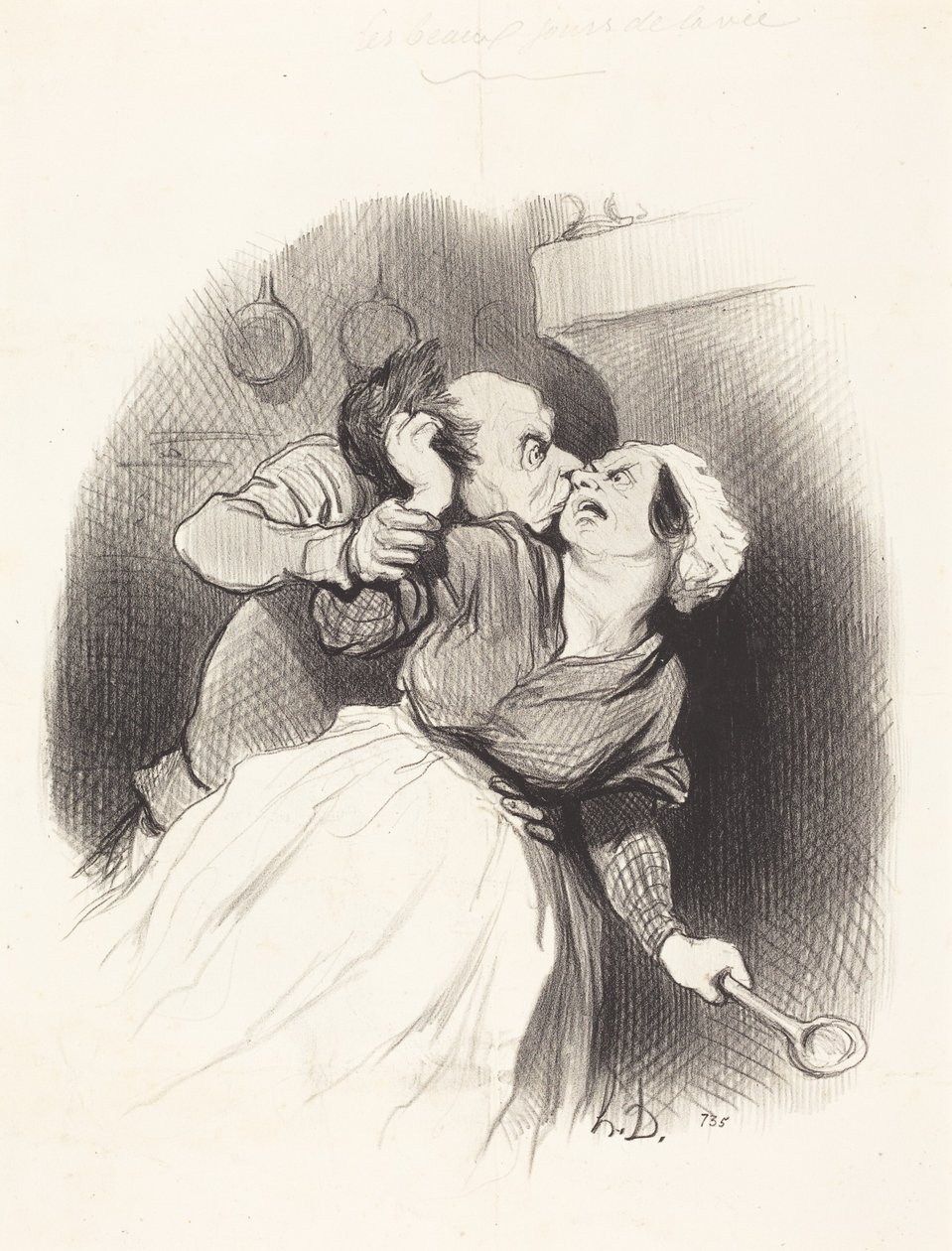Nuoruuden paluu tekijältä Honoré Daumier
