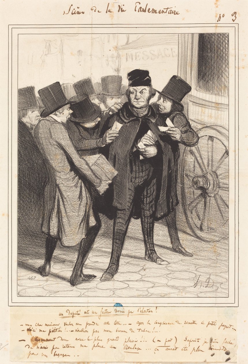 Huvimatka Pariisiin tekijältä Honoré Daumier