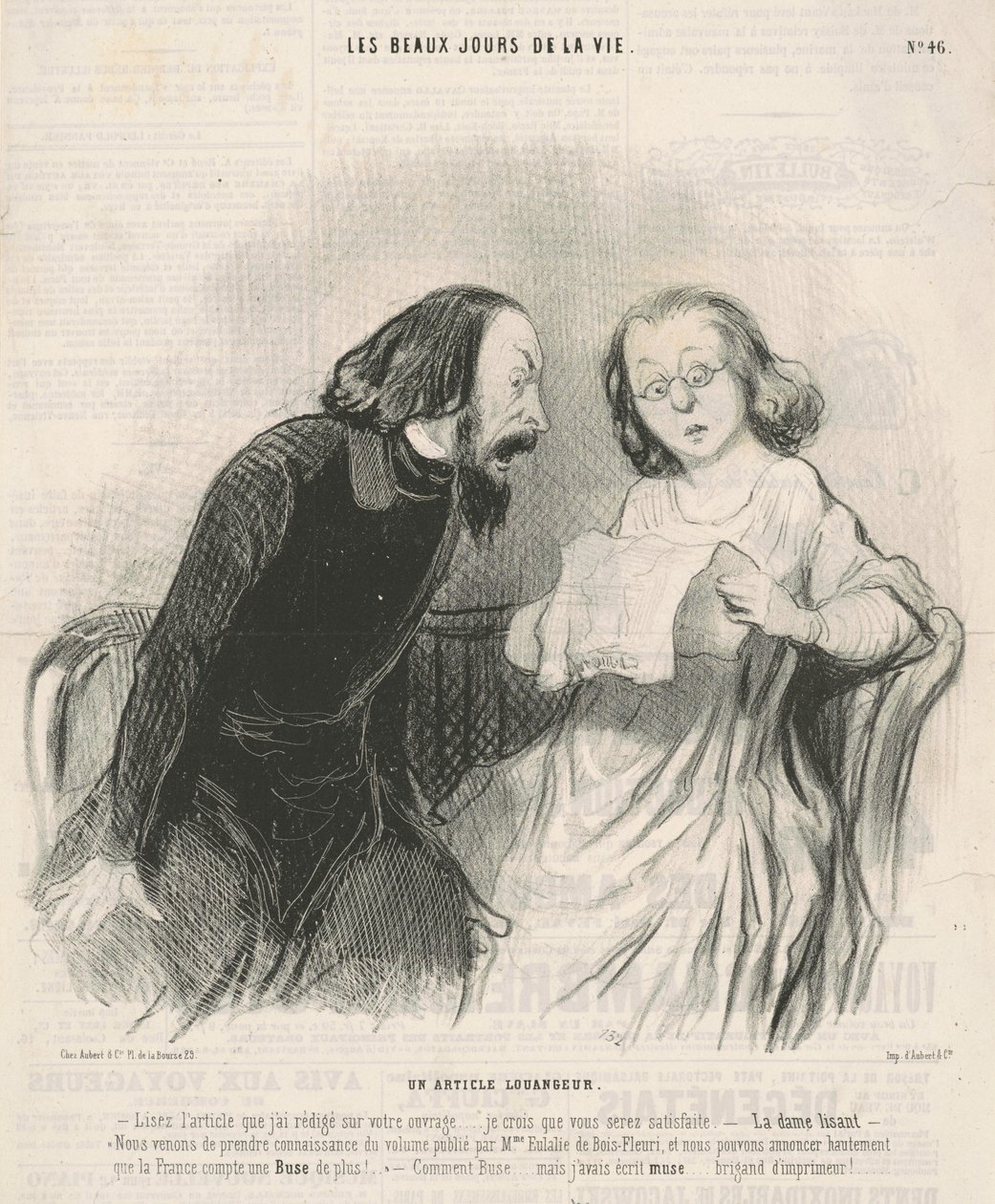 Kunnioittava artikkeli tekijältä Honoré Daumier