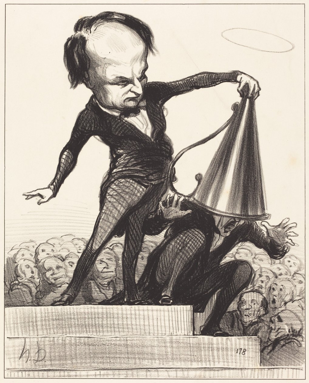 Yksi kunnia sammuttaa toisen tekijältä Honoré Daumier