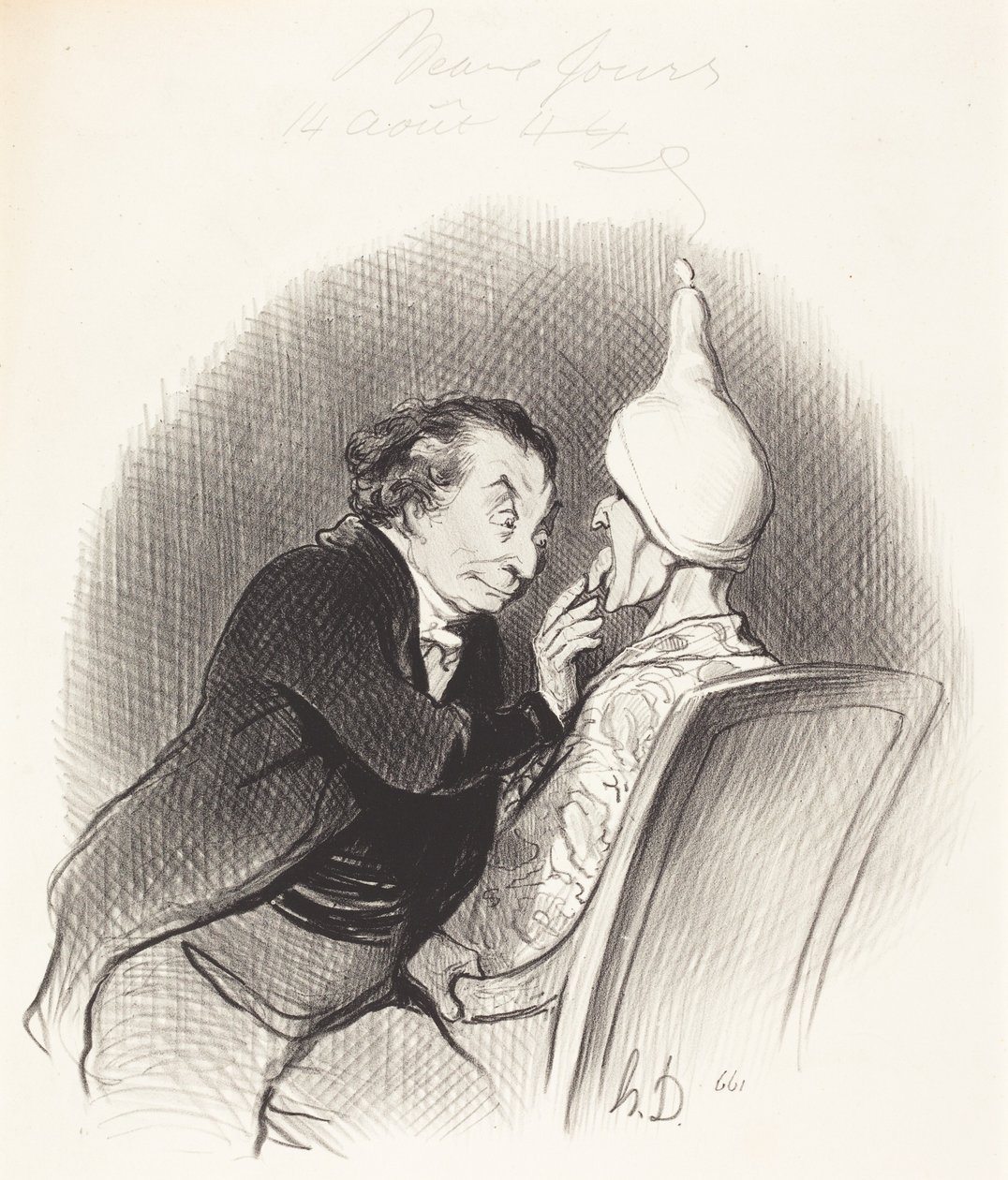 Onnekas löytö tekijältä Honoré Daumier