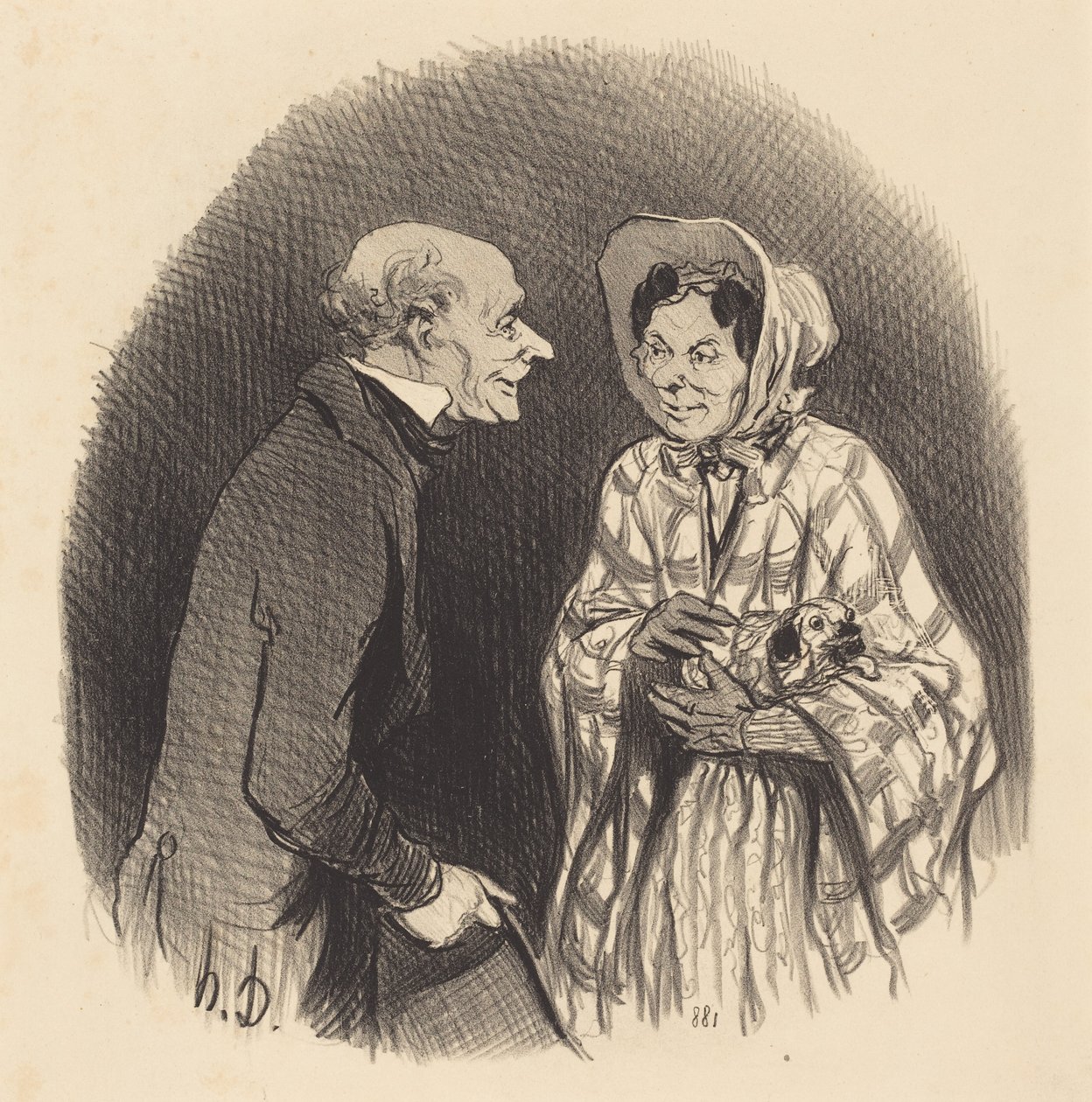 Uusi tuttavuus tekijältä Honoré Daumier