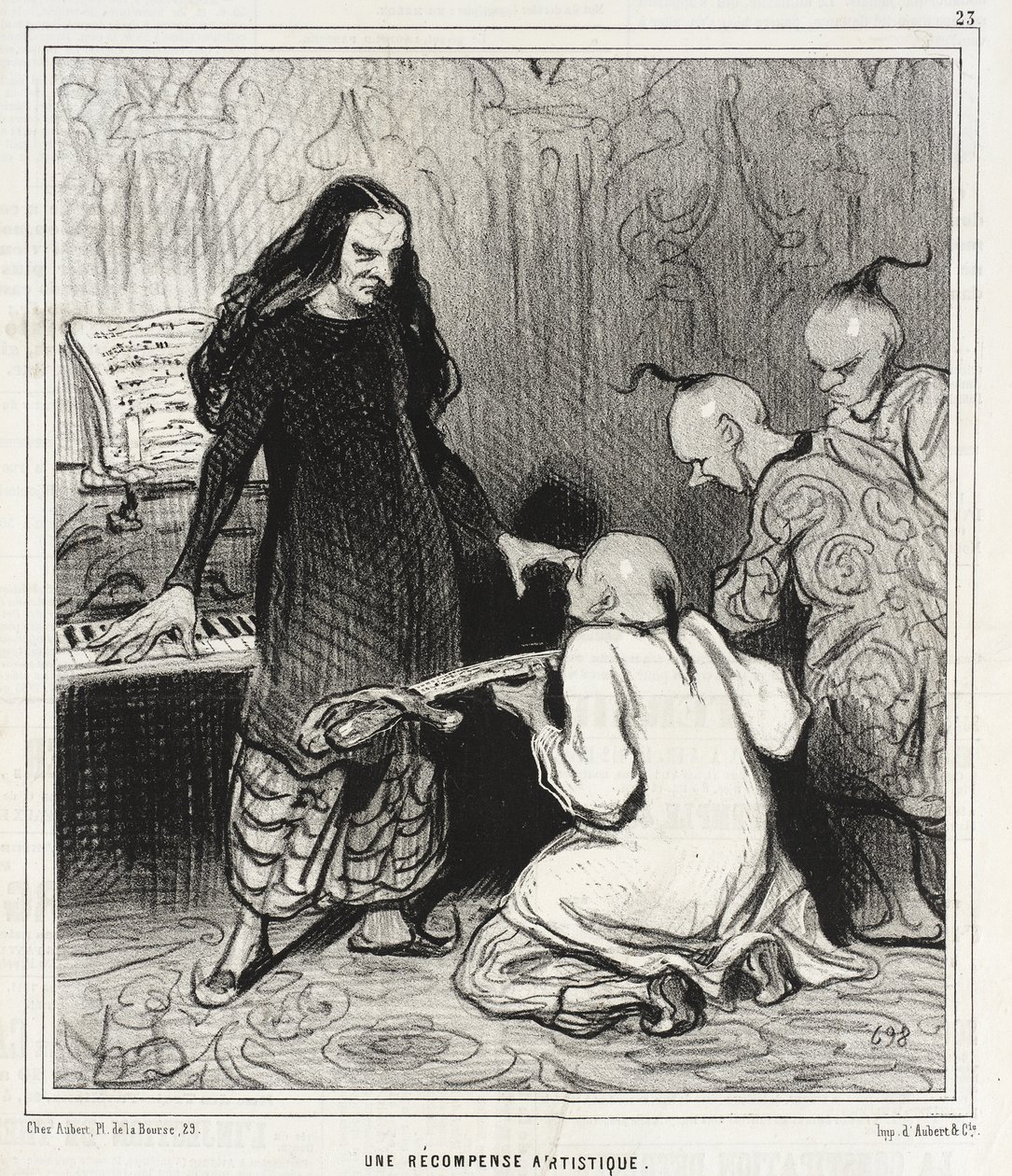Taiteellinen palkinto tekijältä Honoré Daumier