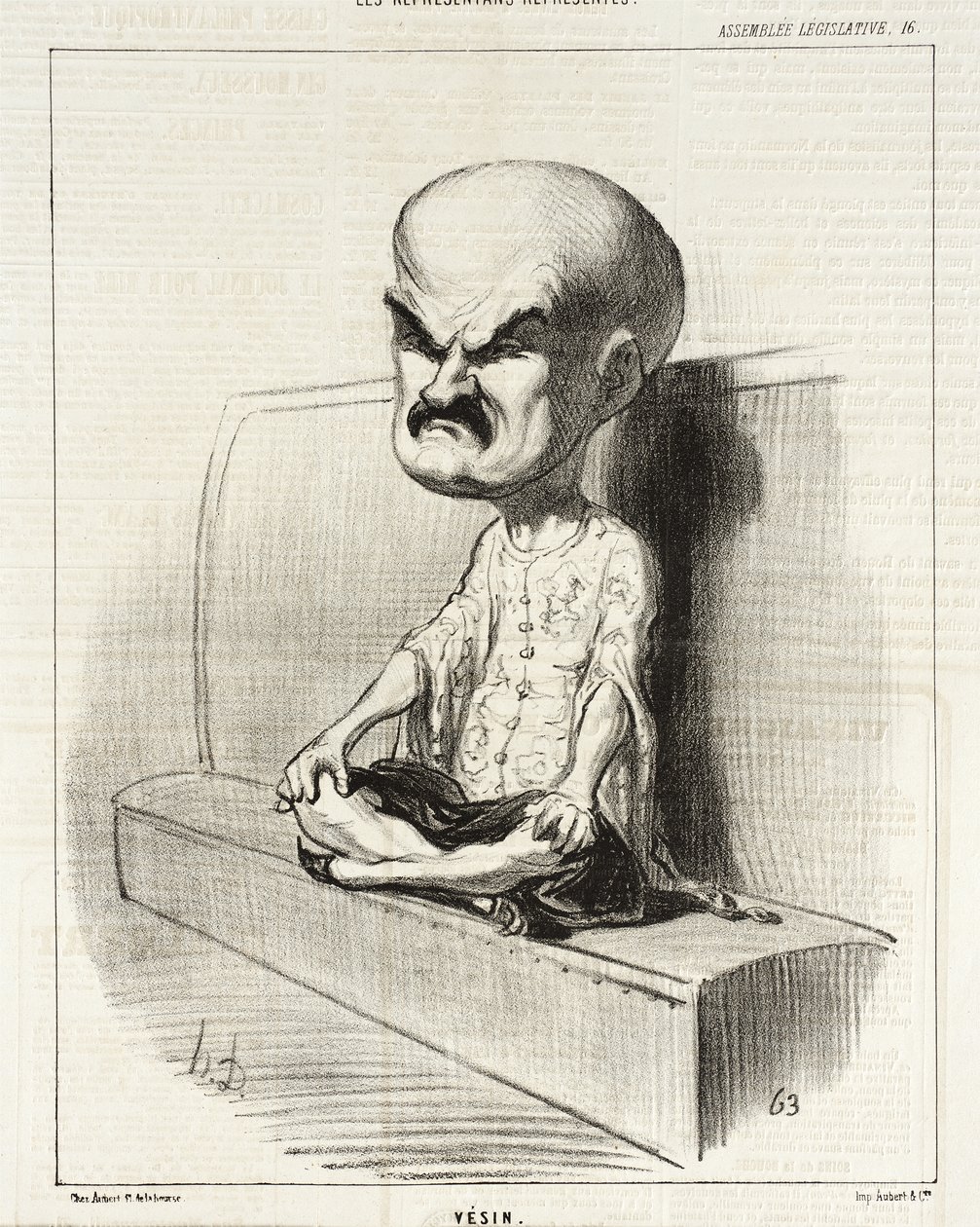 Vesin tekijältä Honoré Daumier