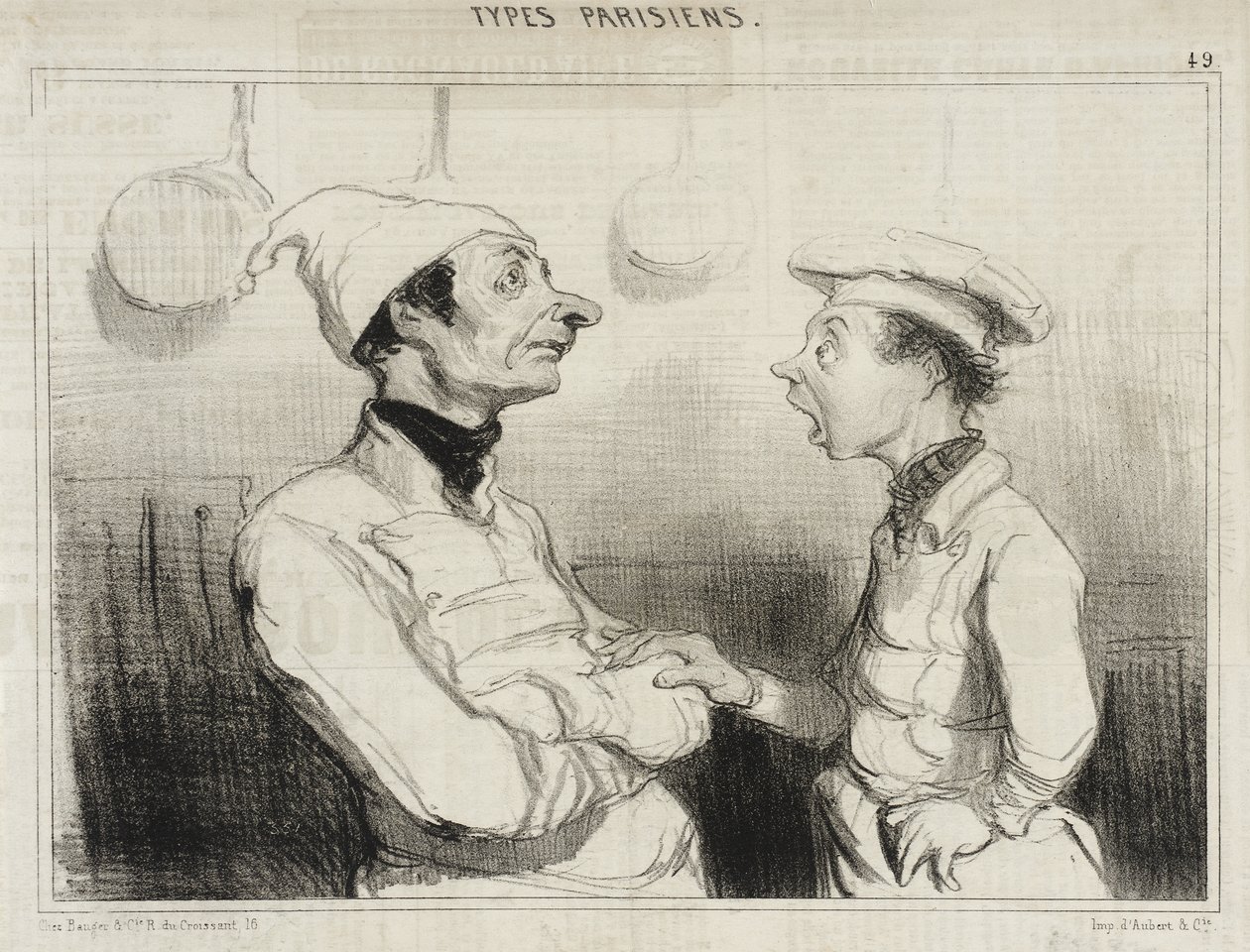 Tiedättehän sen sienen, josta puhuitte... tekijältä Honoré Daumier