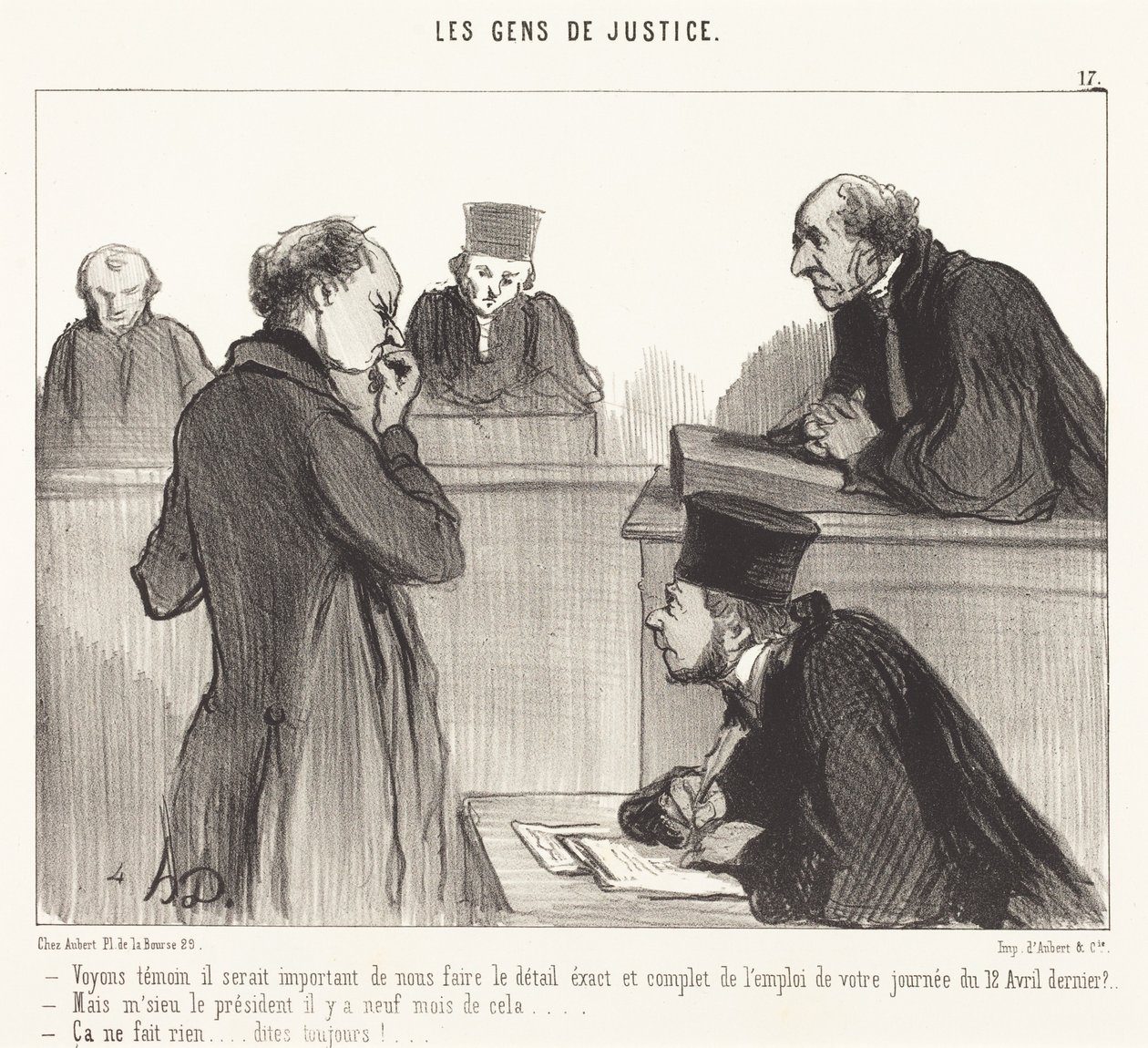 Veure testimoni seria important... finlandès tekijältä Honoré Daumier