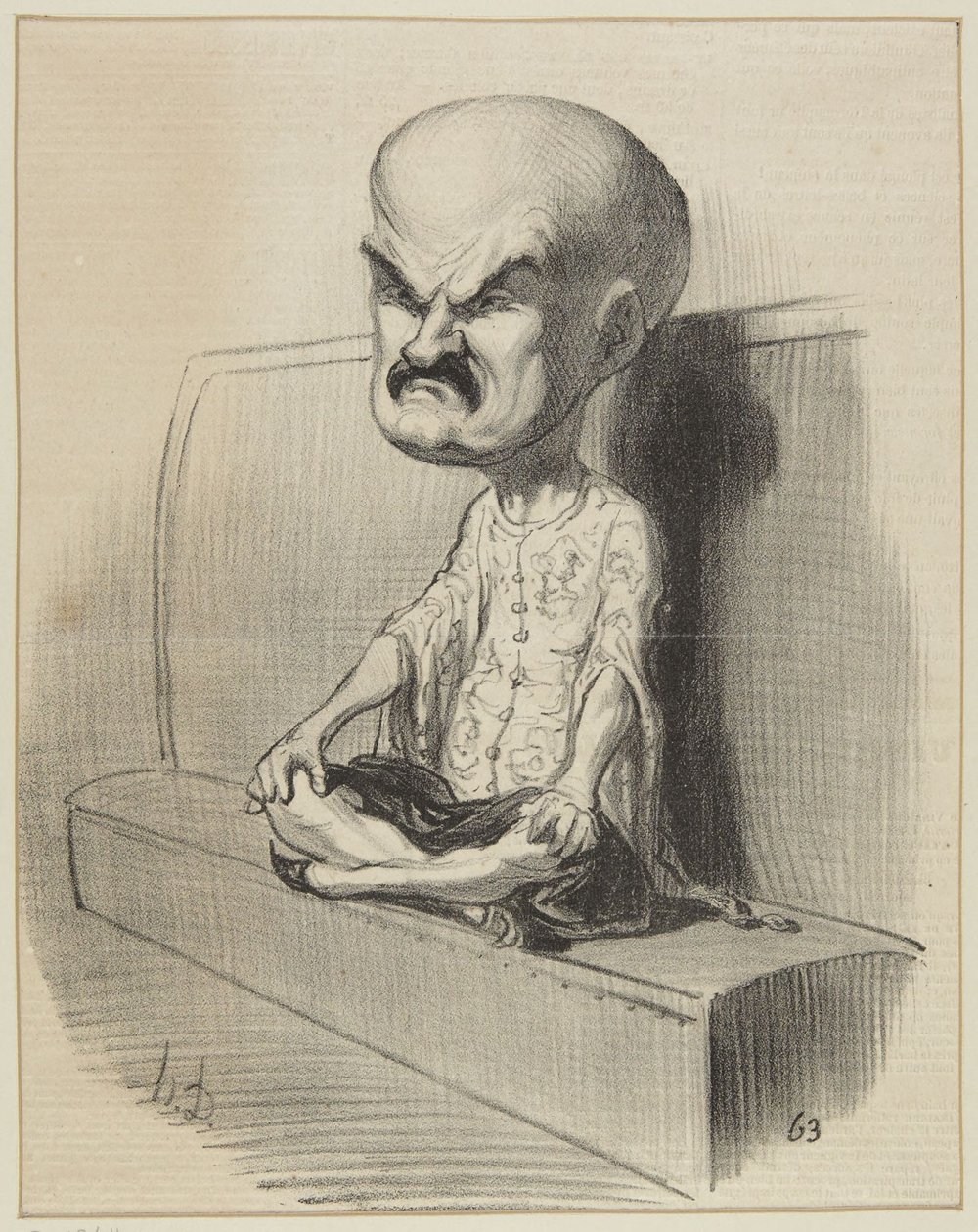 "Vésin" tekijältä Honoré Daumier