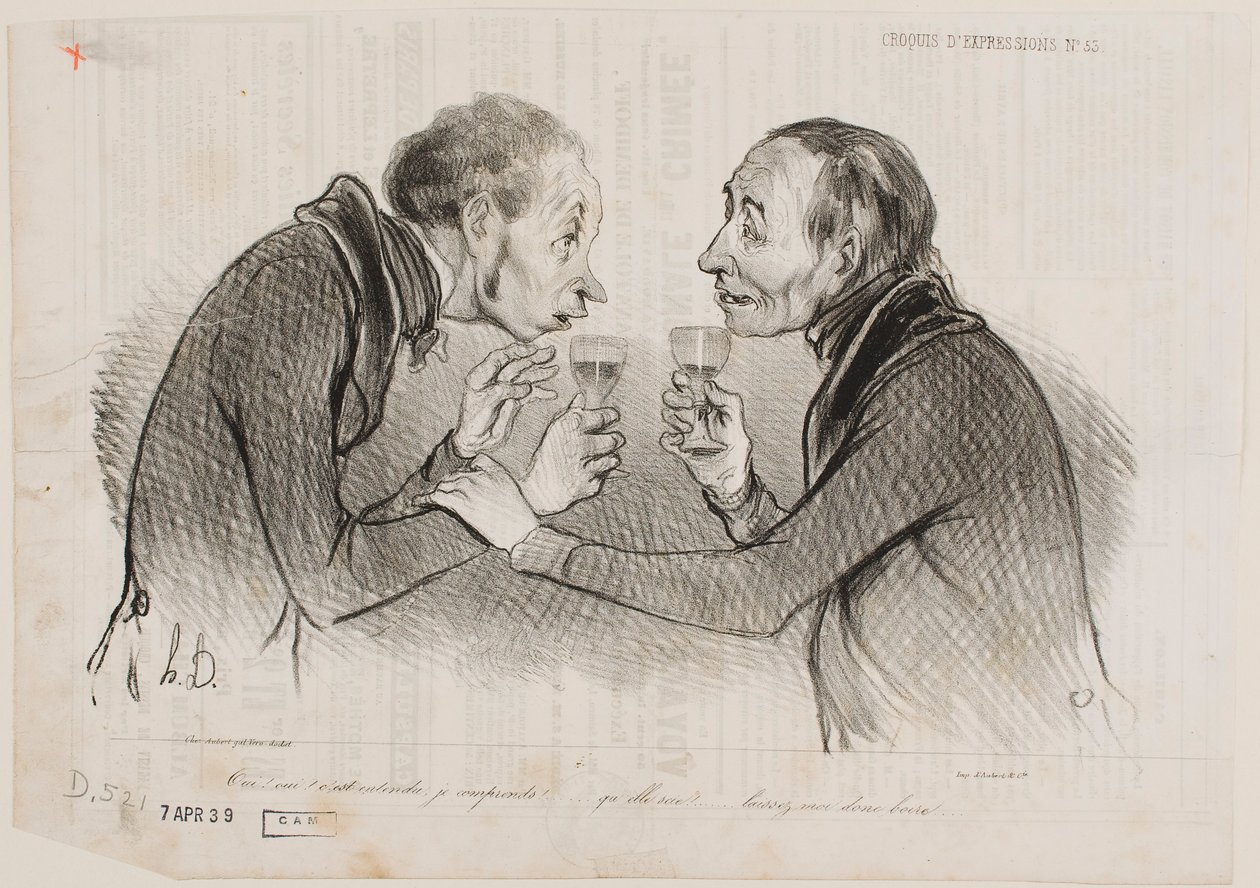 Kyllä! Kyllä! Sovittu, ymmärrän... tekijältä Honoré Daumier