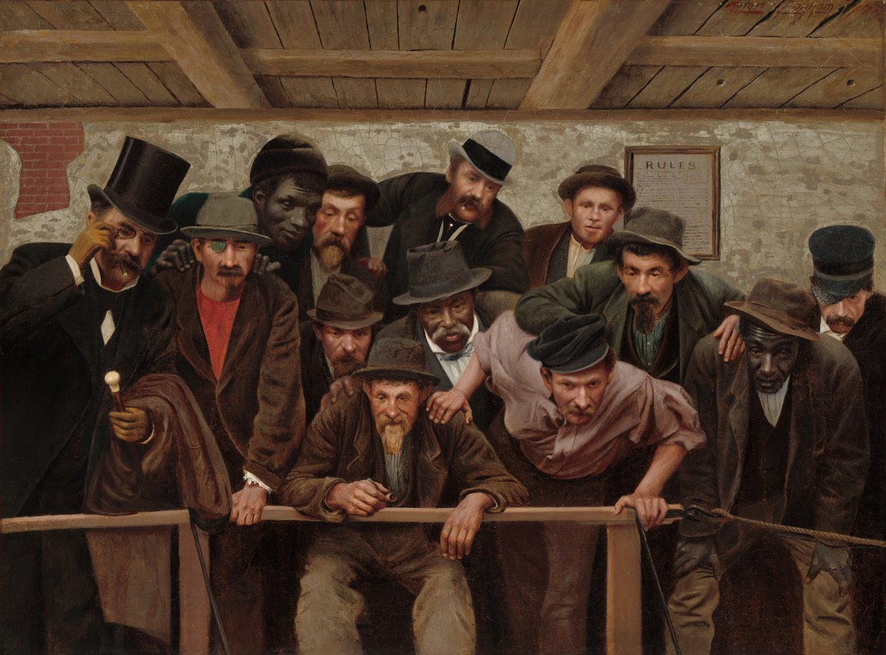 Lähellä ongelmaa ohjaamossa, 1879. tekijältä Horace Bonham
