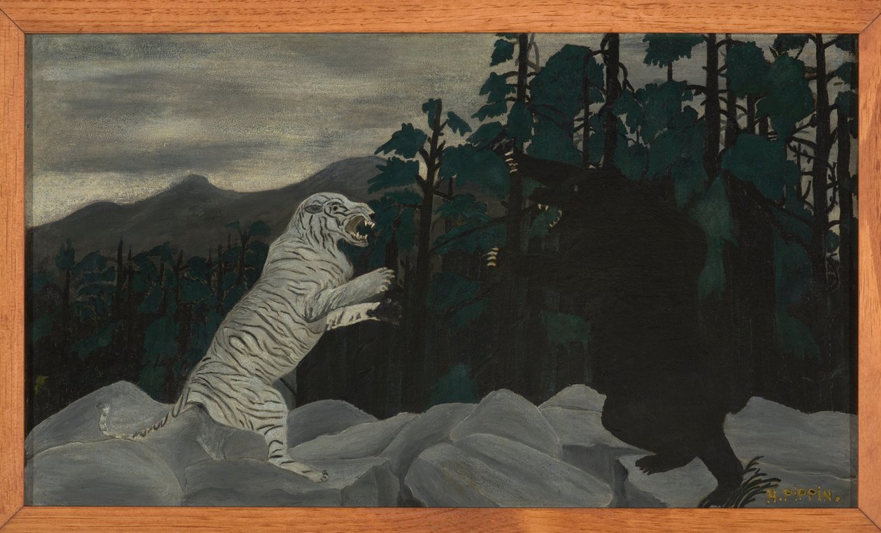 Sininen tiikeri tekijältä Horace Pippin