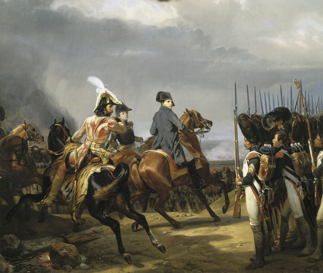 Jenan taistelu. 14. lokakuuta 1806 tekijältä Horace Vernet