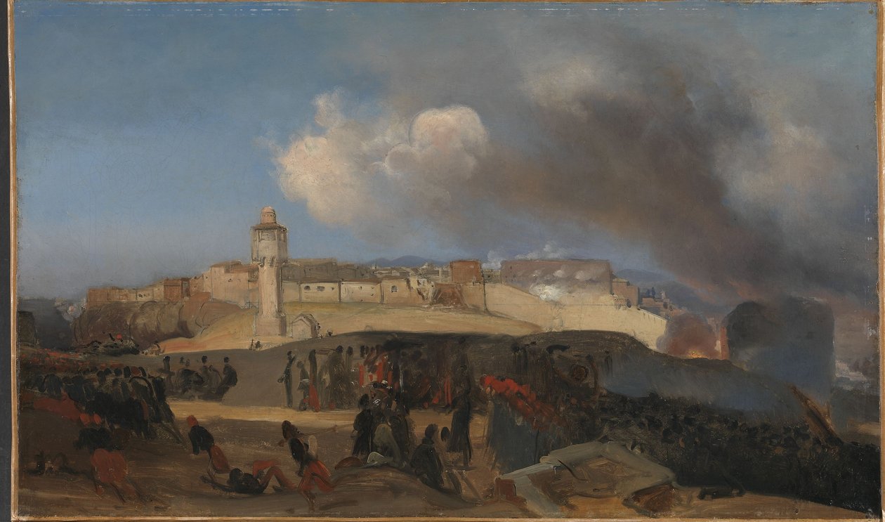 Toinen hyökkäys Constantineen, 13. lokakuuta 1837 tekijältä Horace Vernet