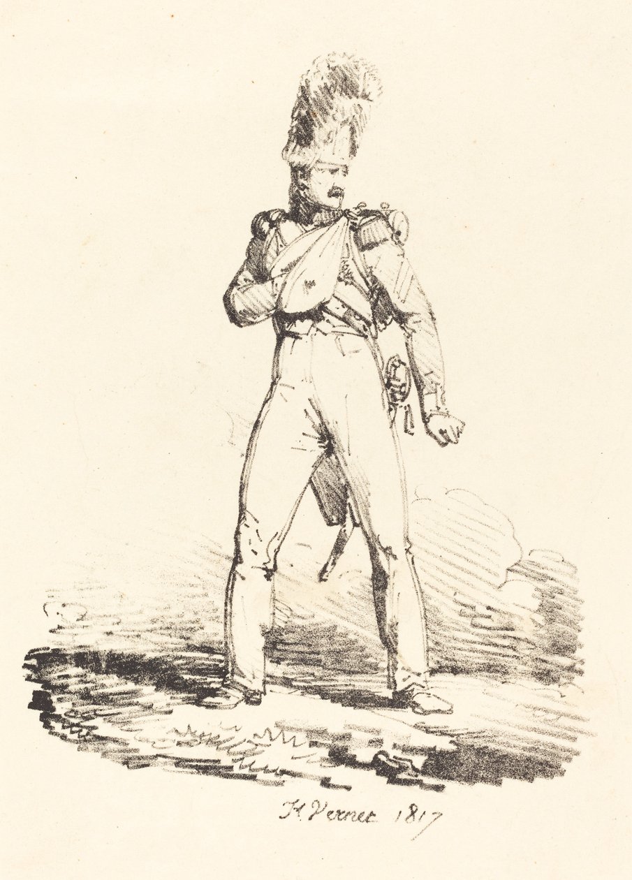 Grenadieri tekijältä Emile Jean Horace Vernet