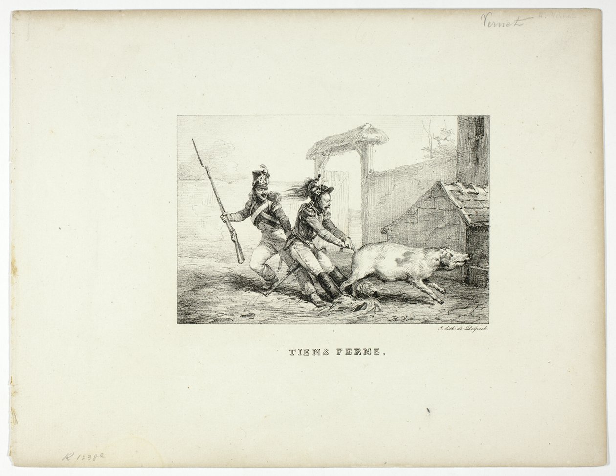 Pidä kiinni tekijältä Emile Jean Horace Vernet