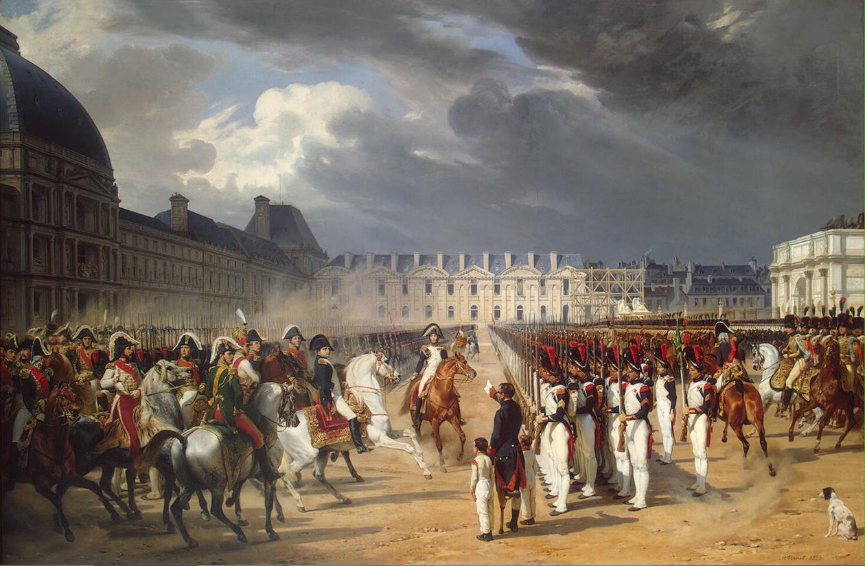 Virheellinen vetoomuksen esittäminen Napoleonille Tuileries