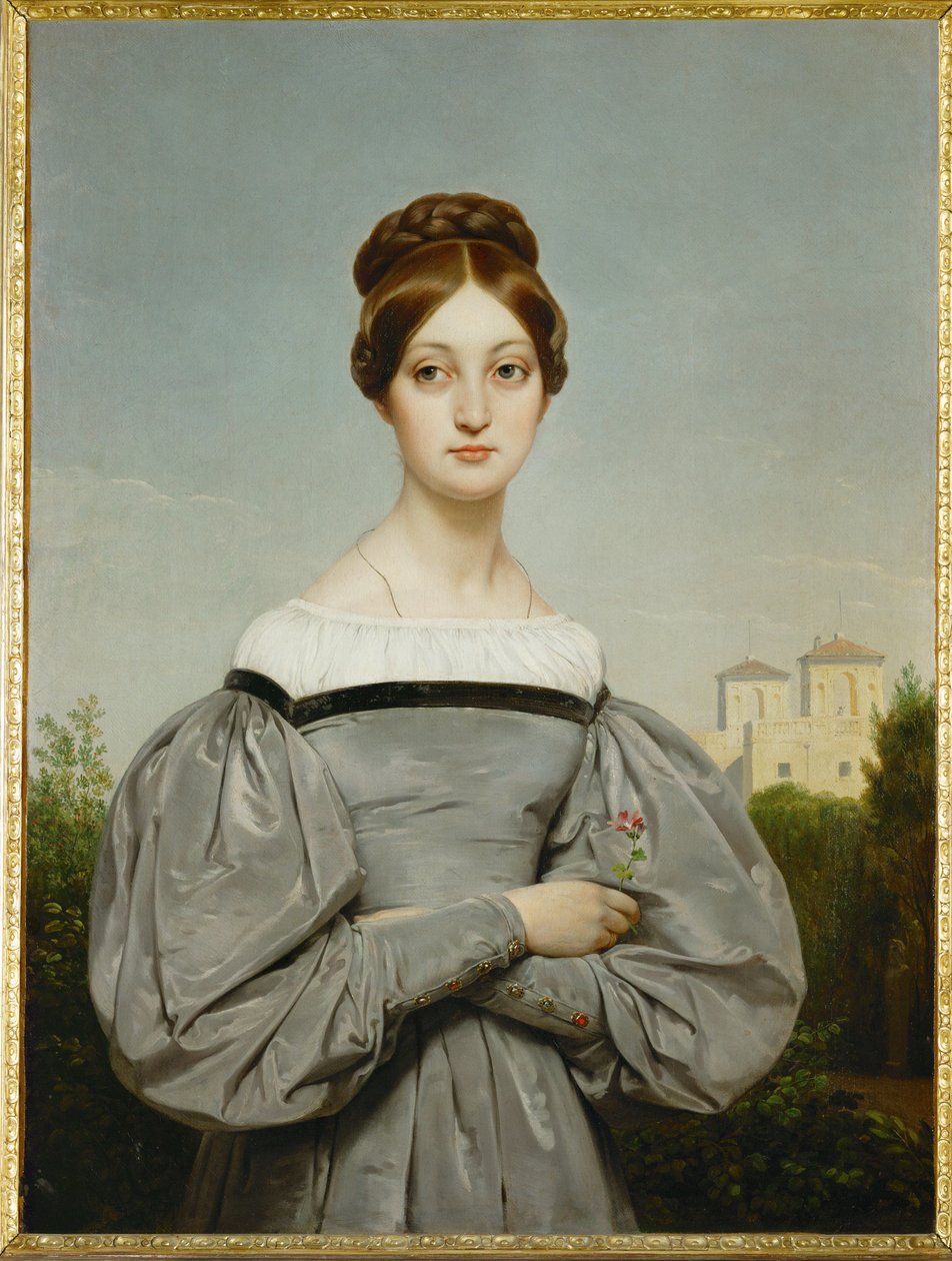 Louise Vernet, taiteilijan tytär... tekijältä Horace Vernet